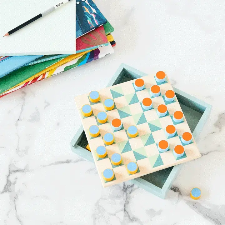 2-in-1 Chess & Checkers Set - Image 9