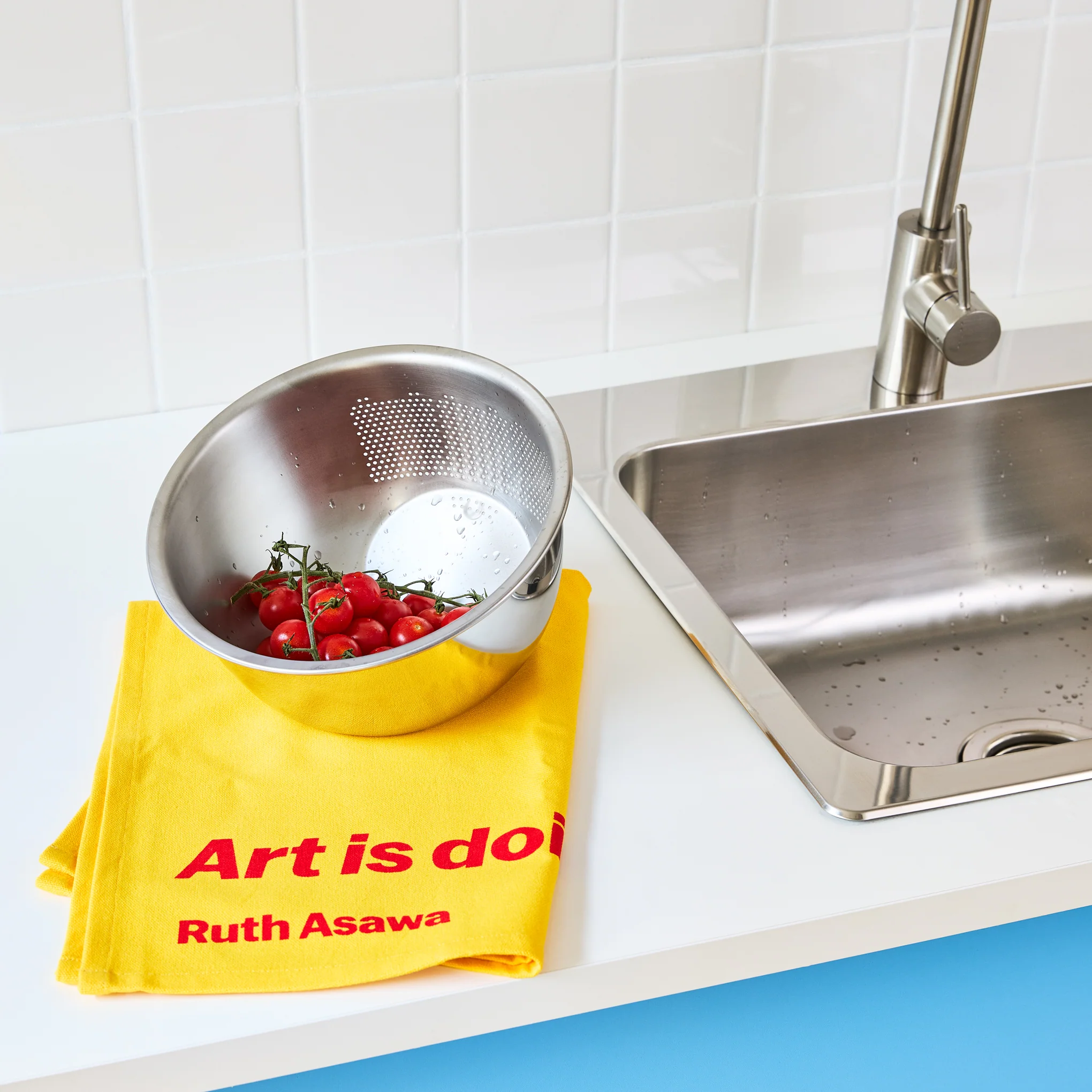 3-Way Rice Washing Bowl & Colander - Image 2