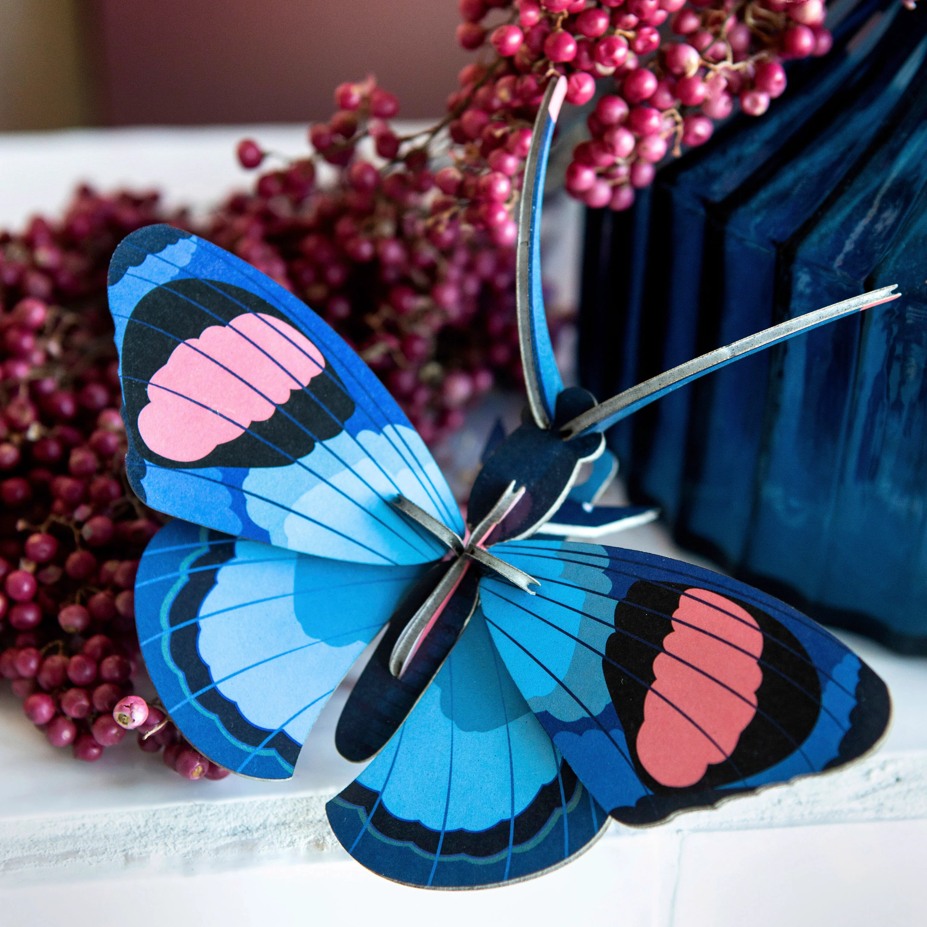 3D DIY Decorative Insects - Peacock Butterfly - Image 2