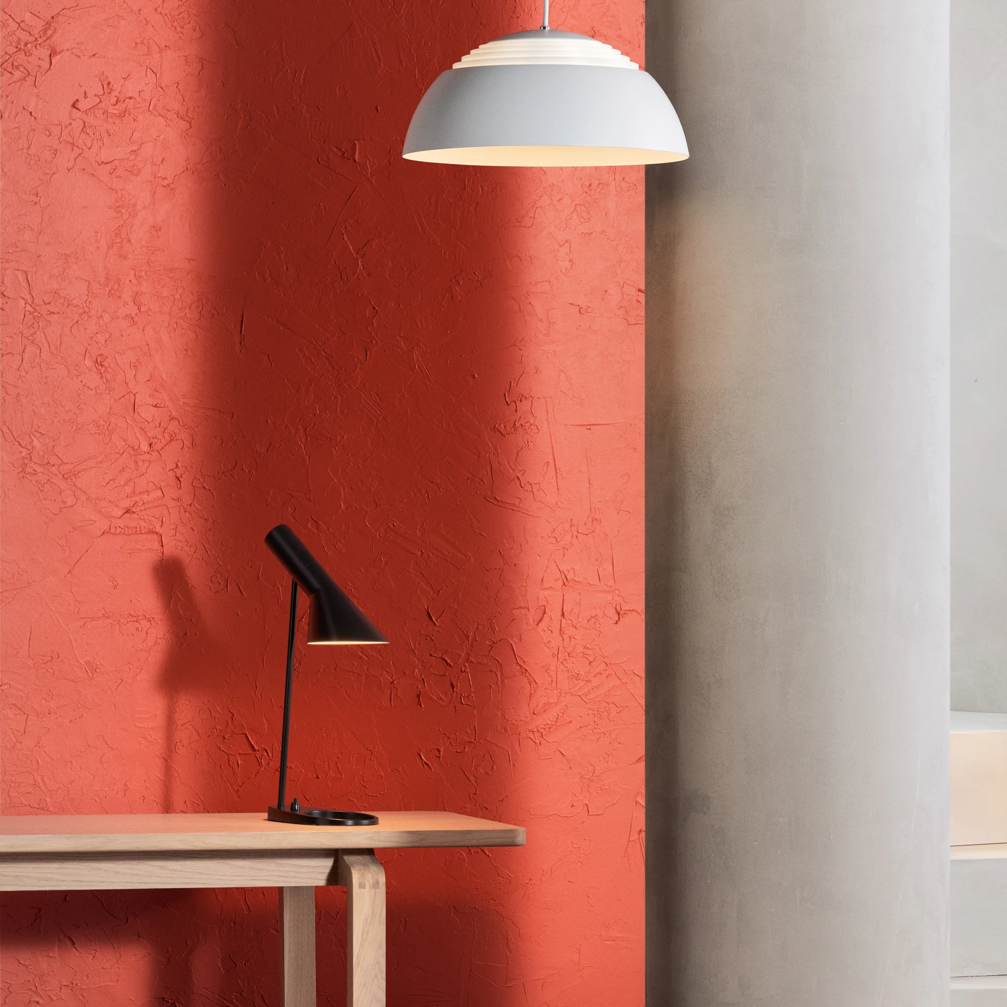 AJ Mini Table Lamp - White - Image 2