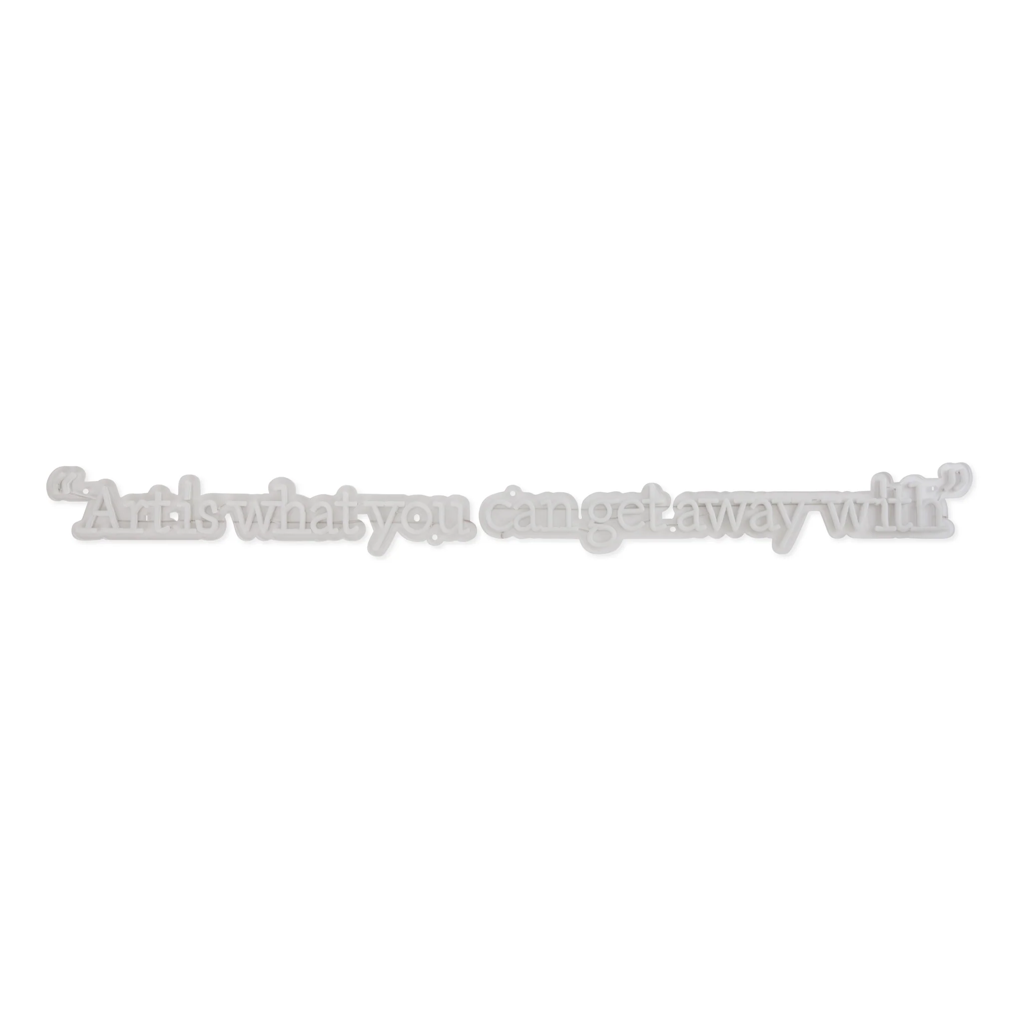 Andy Warhol Art Is What You Can Get Away With Quote Neon Sign - Image 4