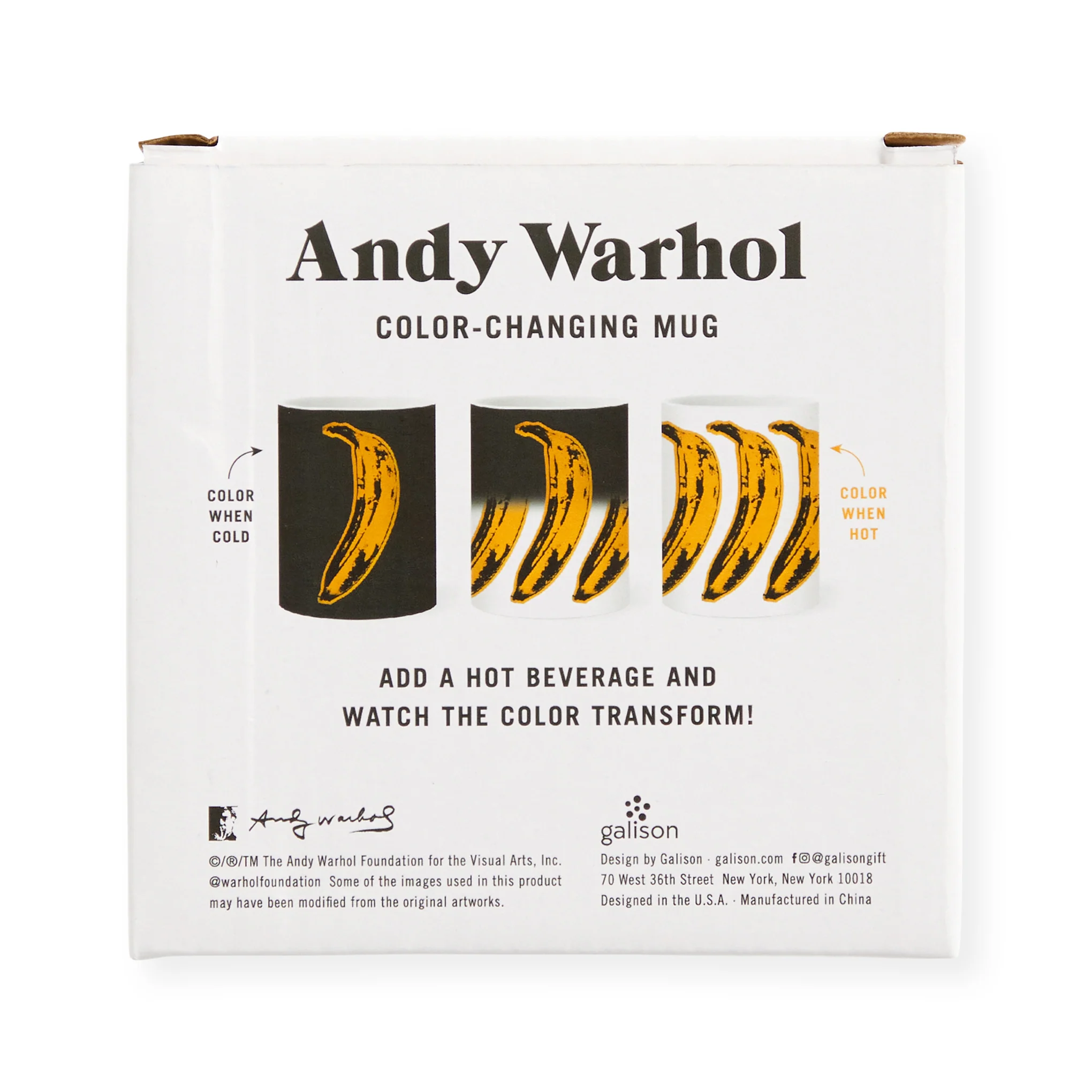 Andy Warhol Color-Changing Banana Mug - Image 4