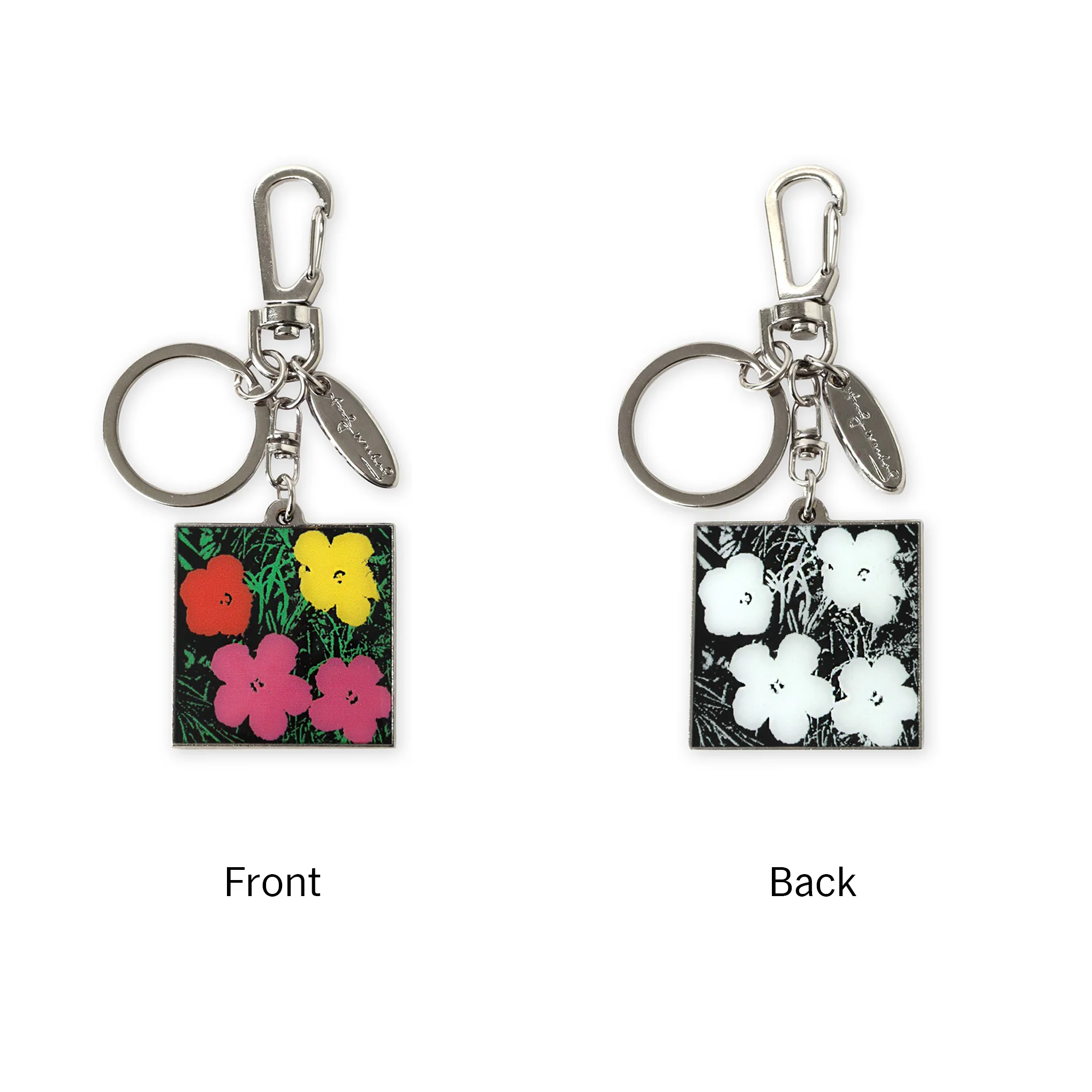 Andy Warhol Flowers Keyring - Image 3
