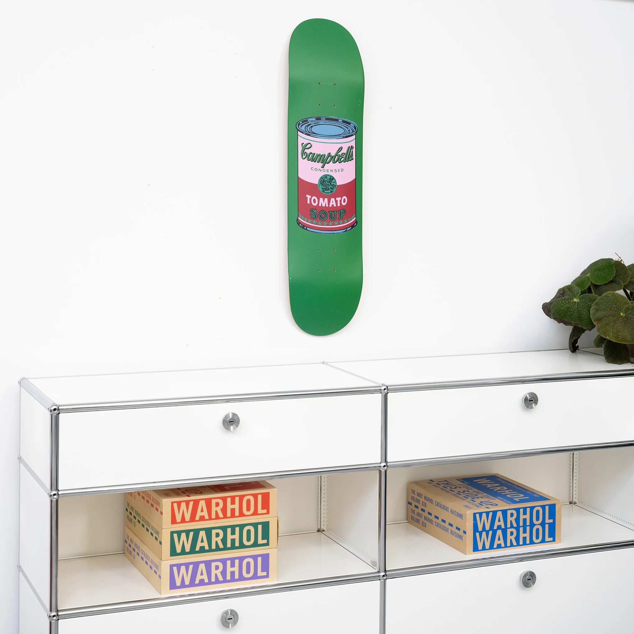 Andy Warhol: Skateboard Colored Campbell's Soup Cans - Blood - Image 2