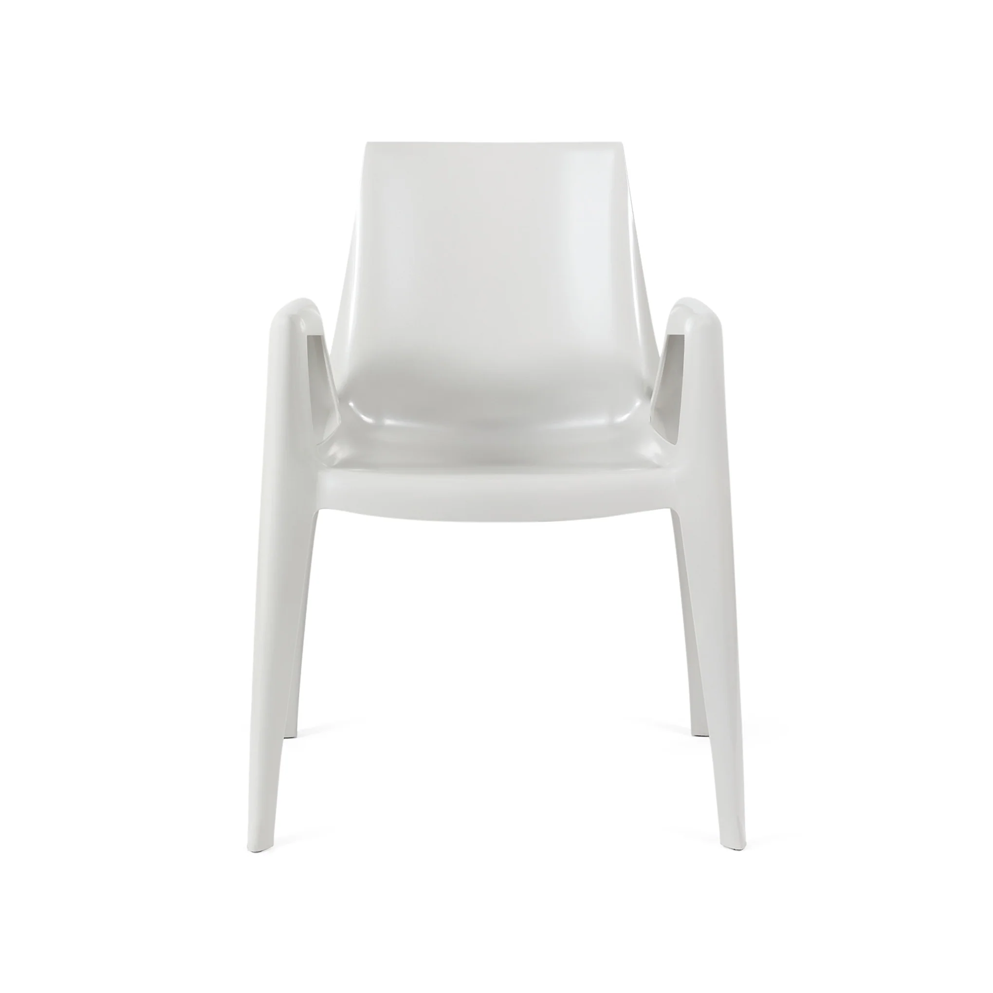 ArcoBellini Stacking Chair from Heller - Gray Pearl - Image 3