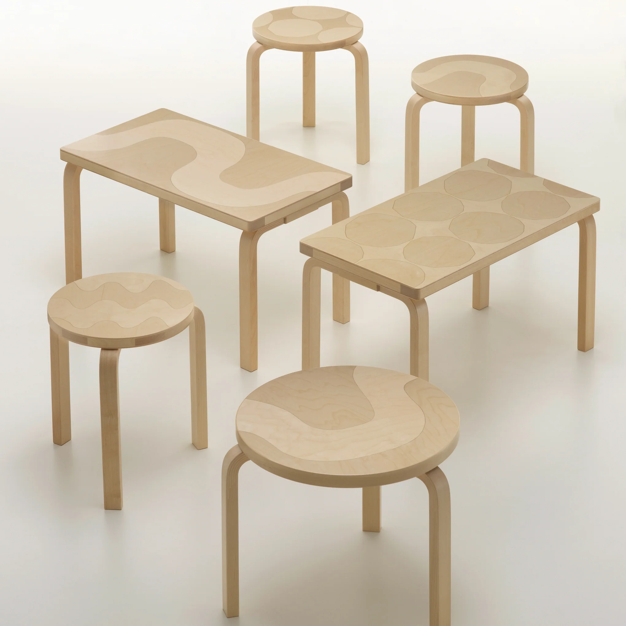 Artek Aalto Marimekko Bench 153B - Seireeni - Image 5