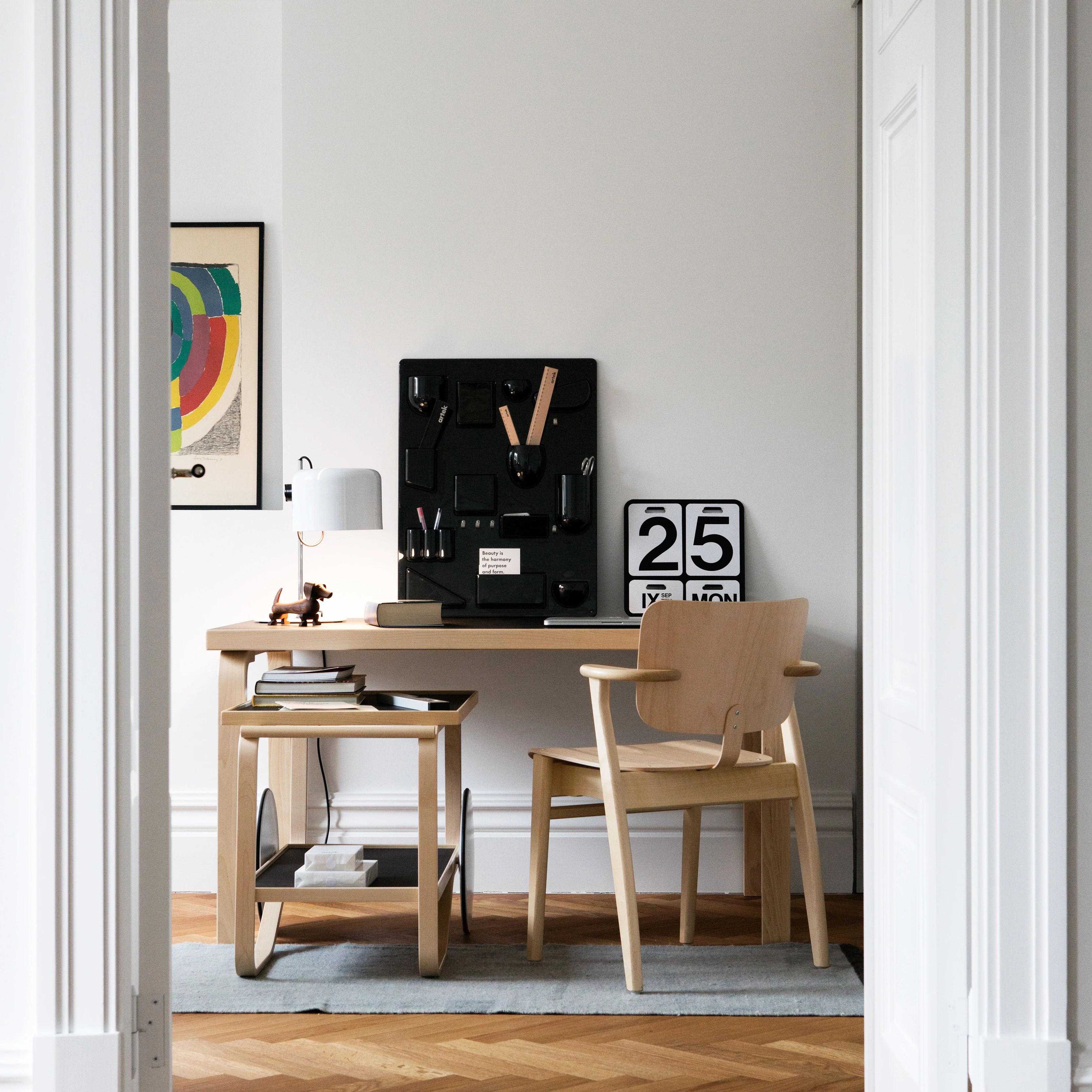 Artek Aalto Rectangular Table 80A - Birch - Image 8