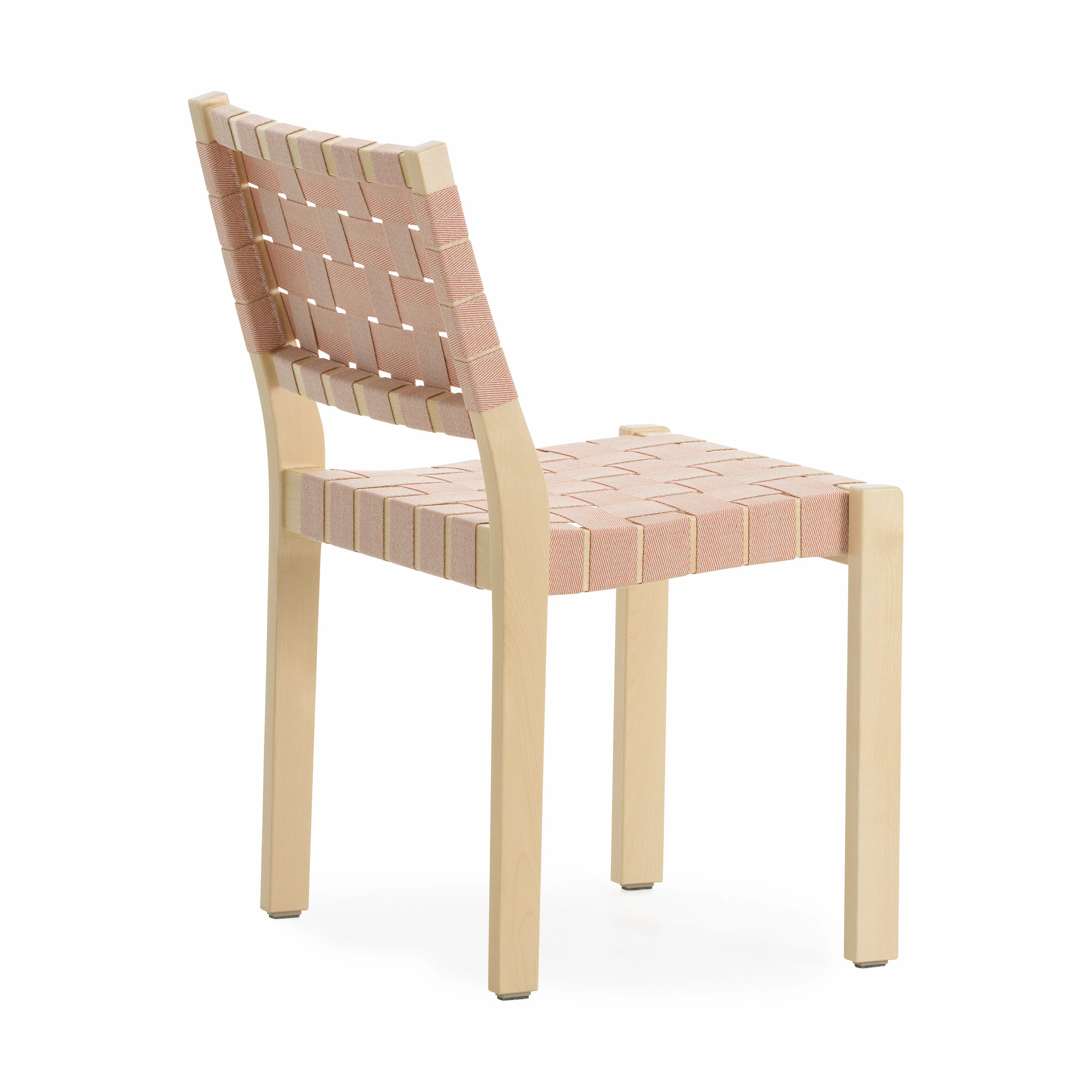 Artek Aalto Stackable Chair 611 - Red - Image 5