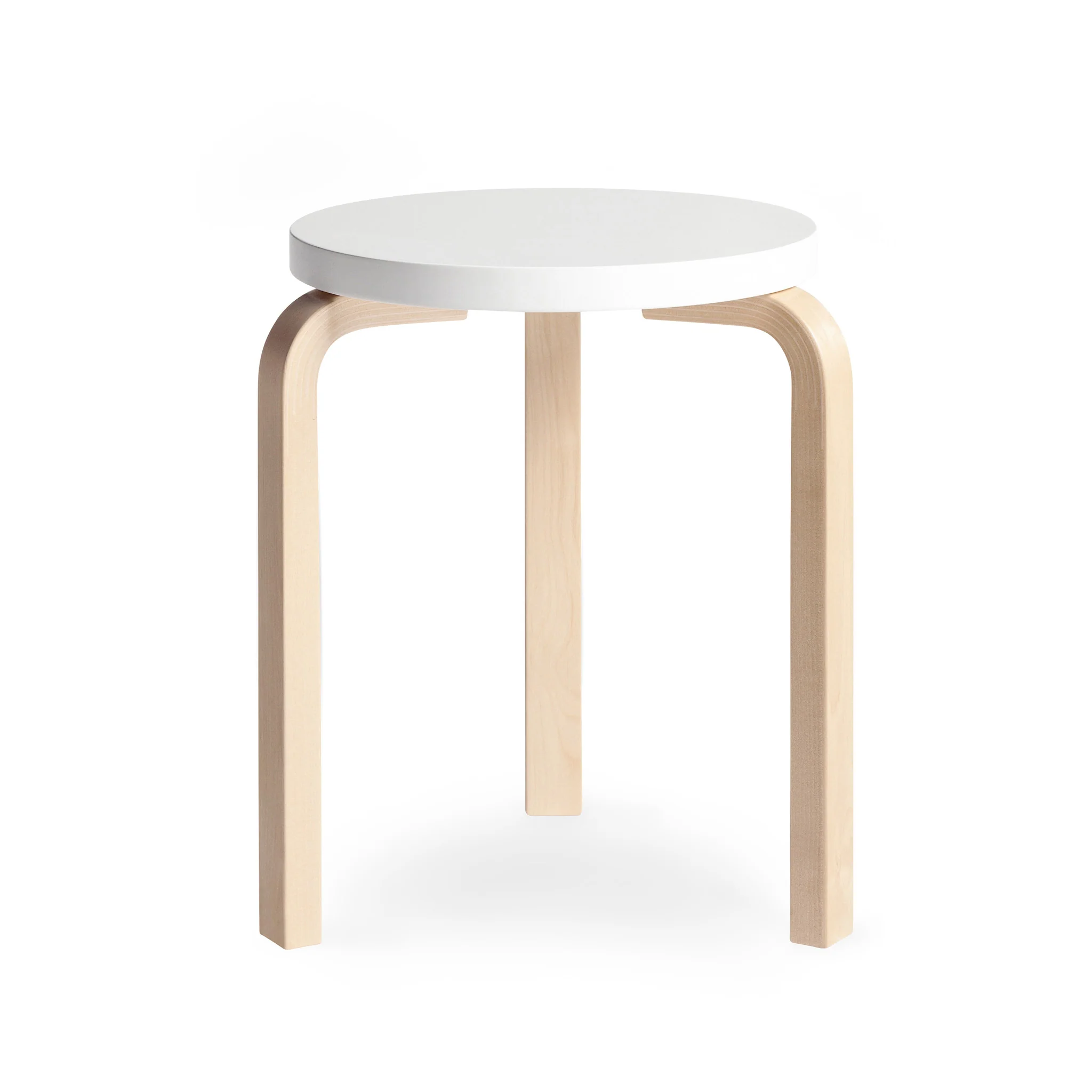 Artek Aalto Stacking Stool 60 - Black/ Black - Image 24