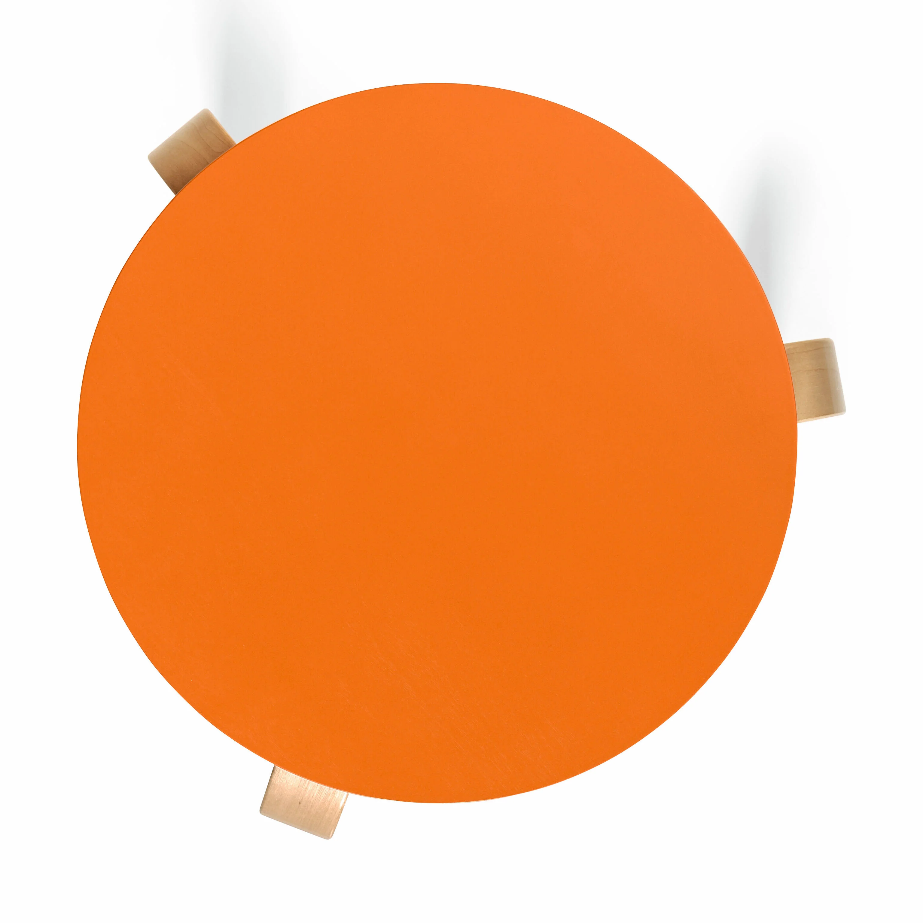 Artek Aalto Stacking Stool 60 - Orange - Image 2