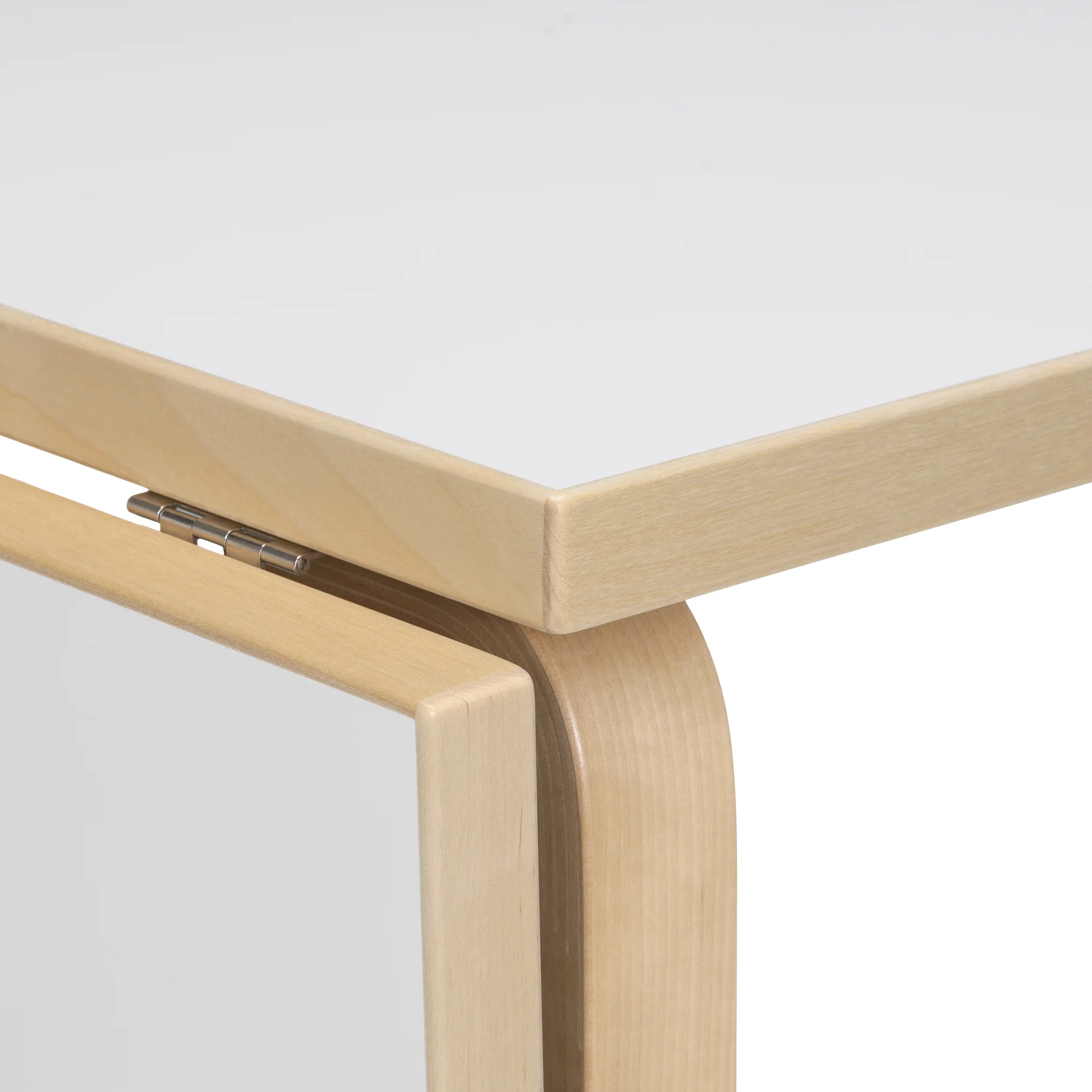 Artek Alvar Aalto Drop-Leaf Table - White HPL - Image 6
