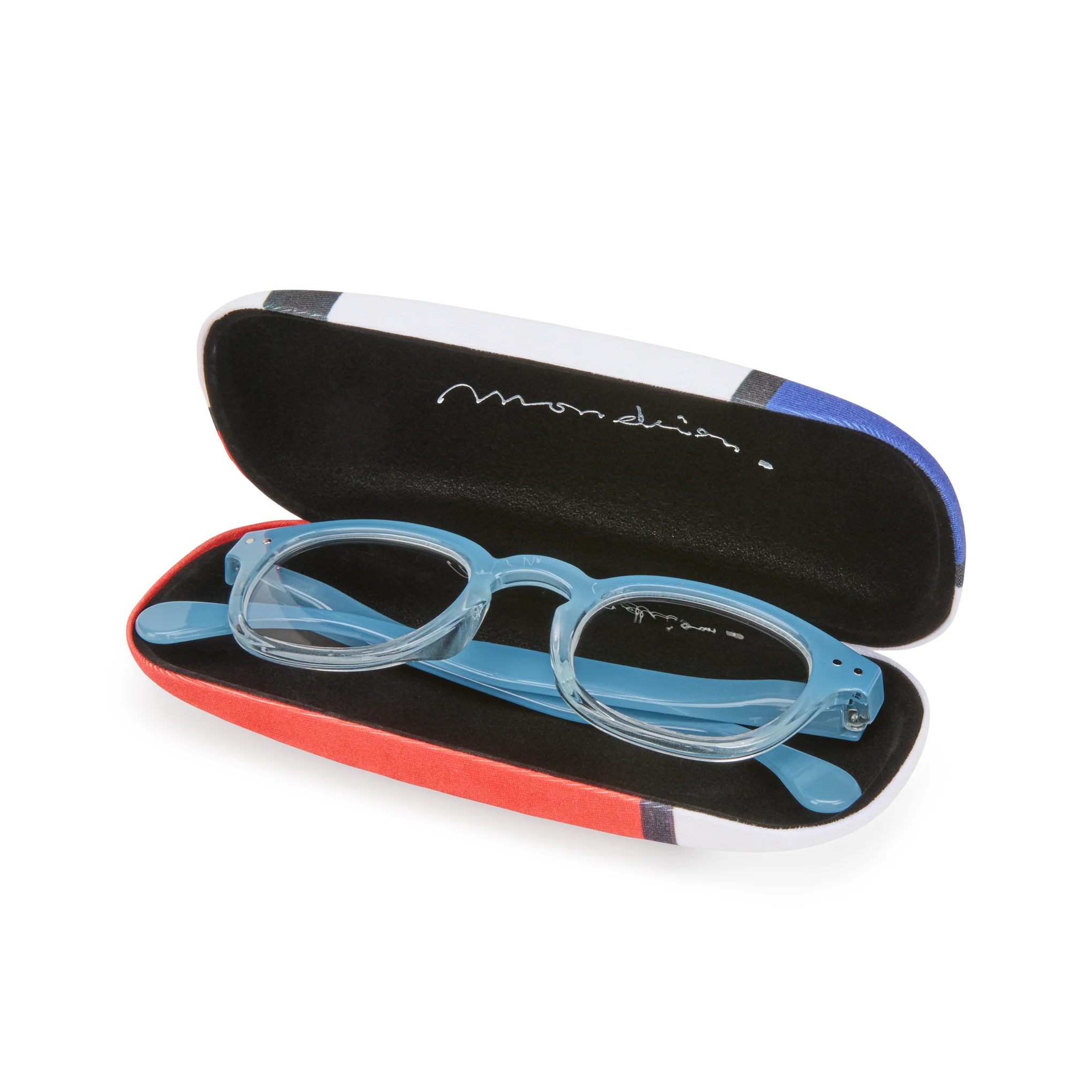 Artist Glasses Case and Lens Cloth Set - Mondrian - Image 2