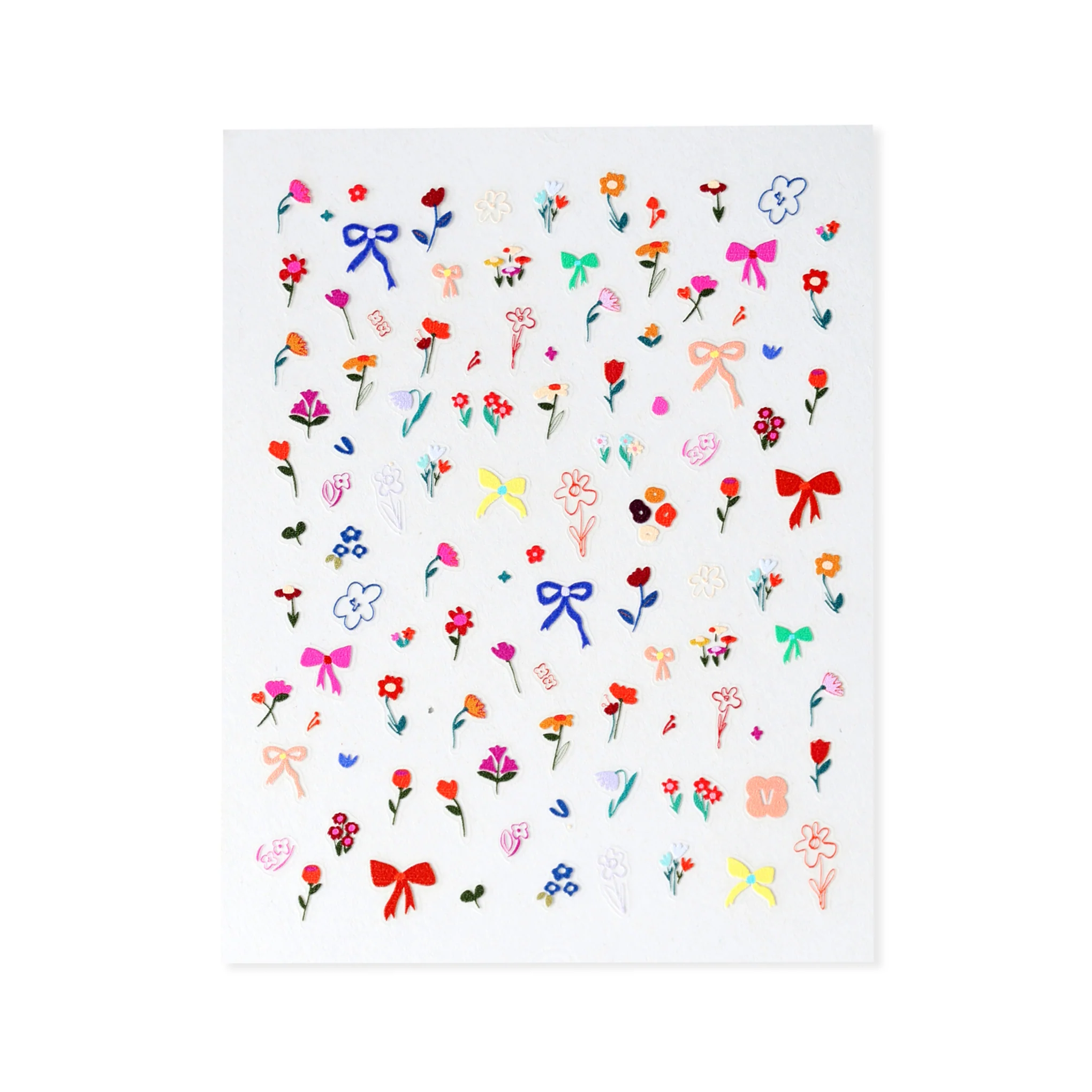 Artist Nail Stickers - Flower Pop