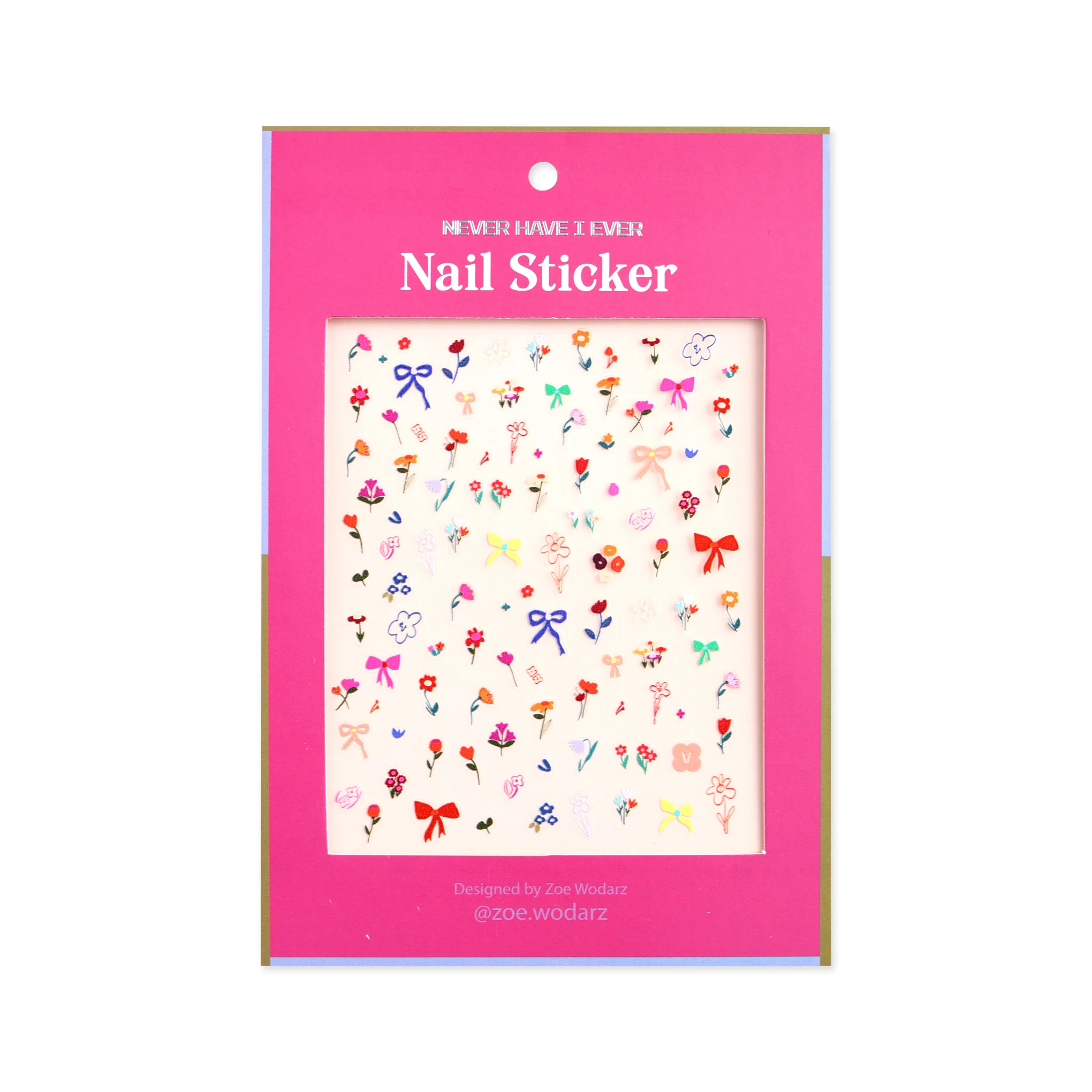 Artist Nail Stickers - Flower Pop - Image 3
