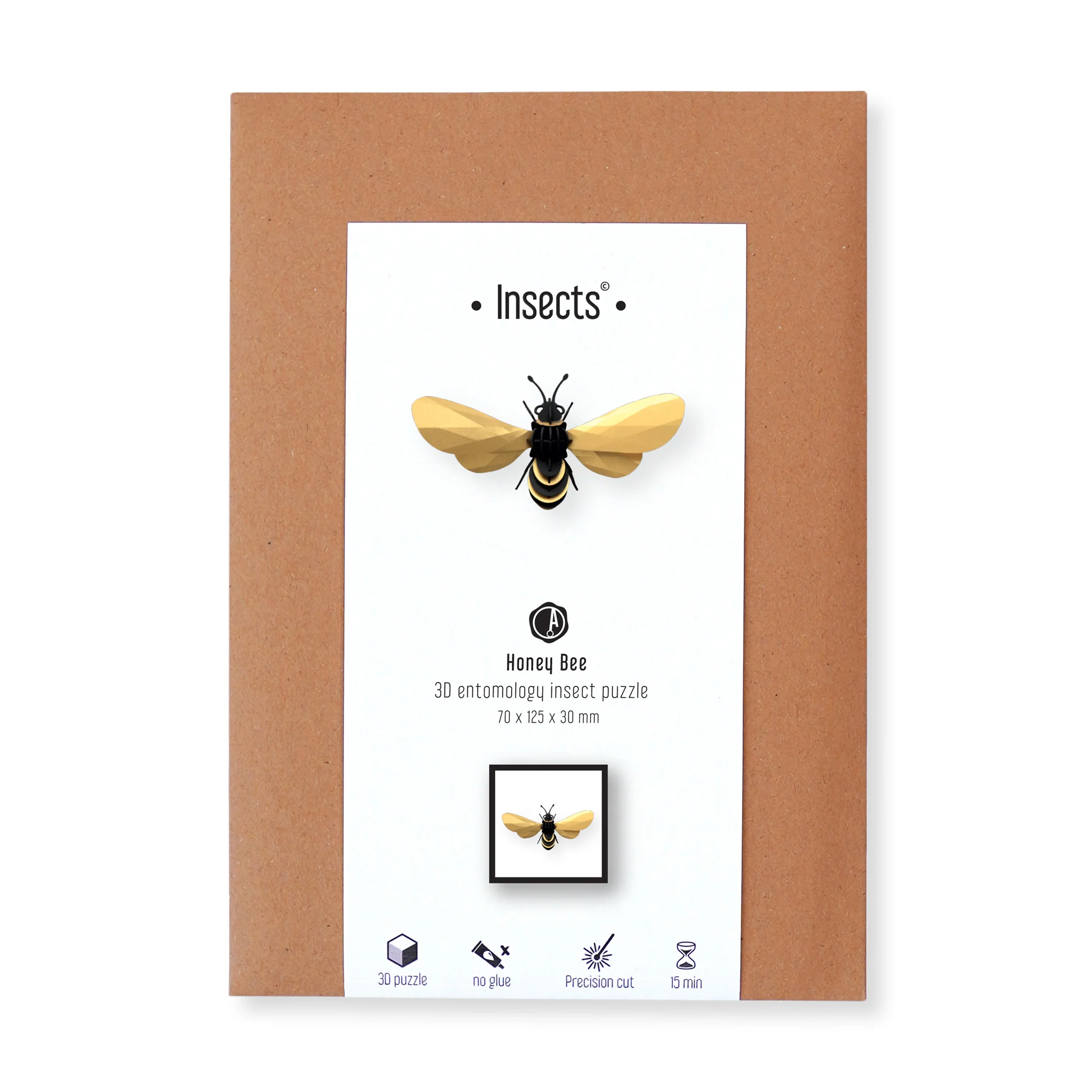 Creature 3D Puzzle DIY Kit - Honey Bee - Image 4