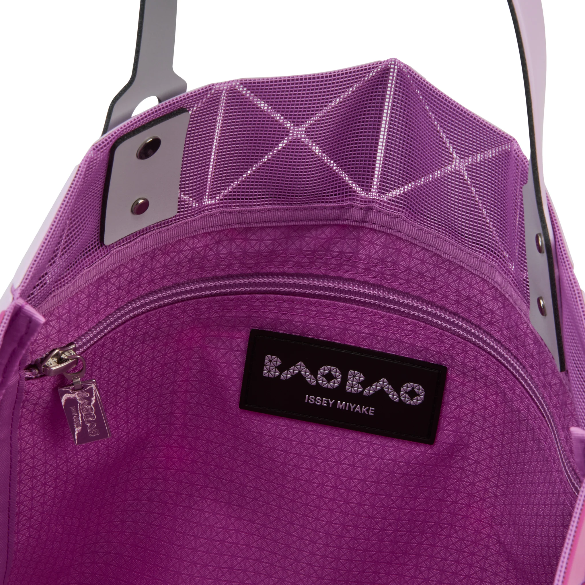 BAO BAO ISSEY MIYAKE Lucent Tote Bag - Magenta/ Light Magenta - Image 6