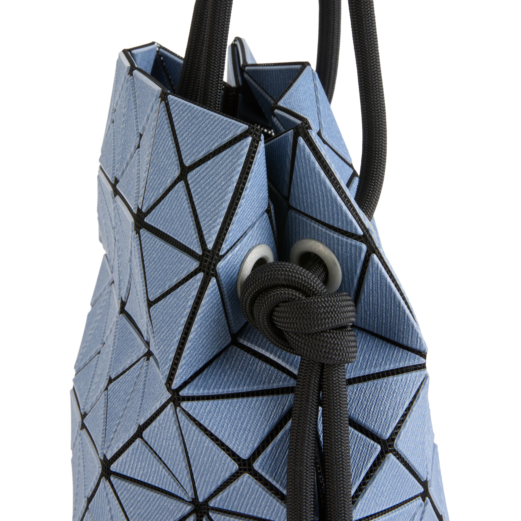 BAO BAO ISSEY MIYAKE Wring Denim Drawstring Bag - Image 4