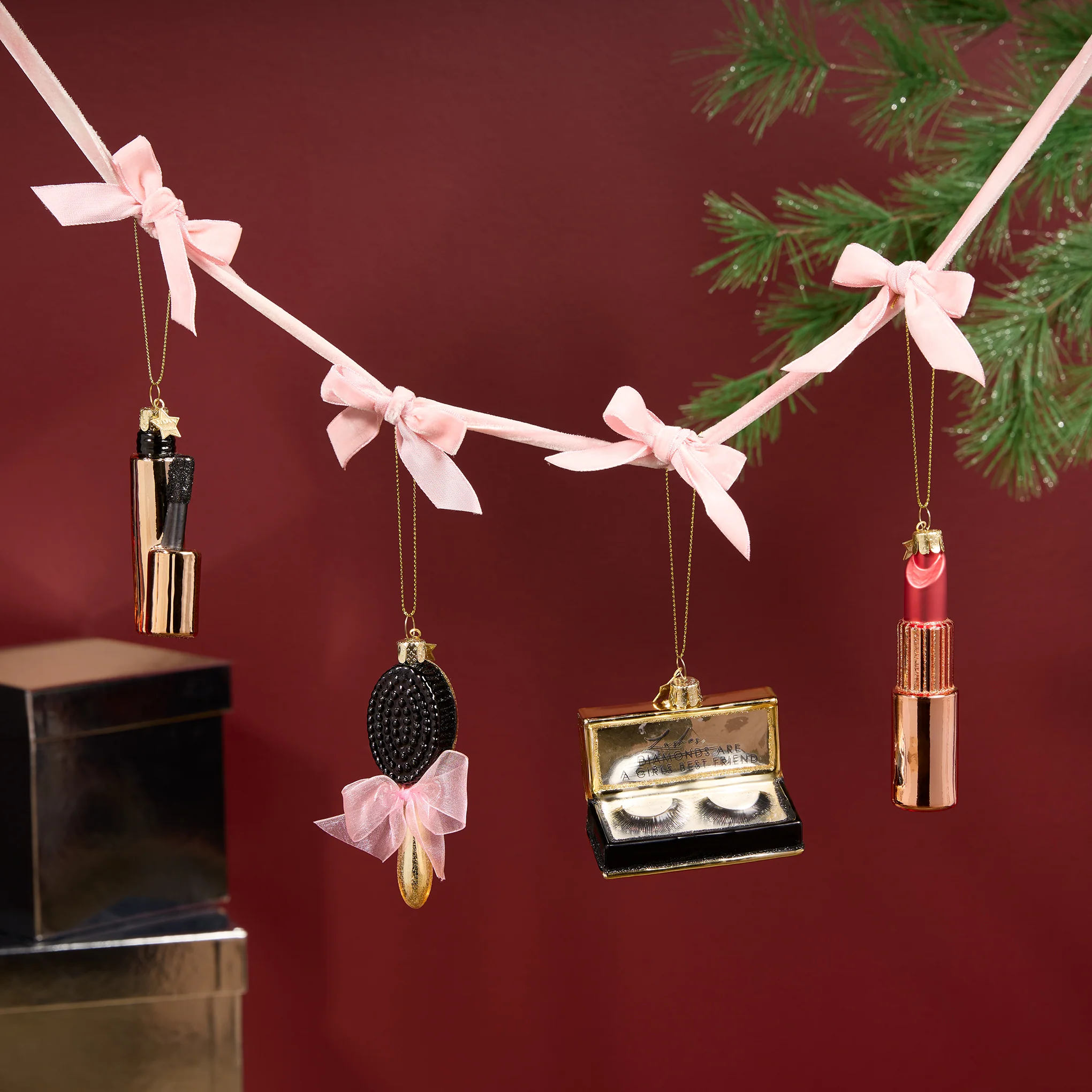 Beauty Counter Glass Holiday Ornament - Lipstick - Image 2