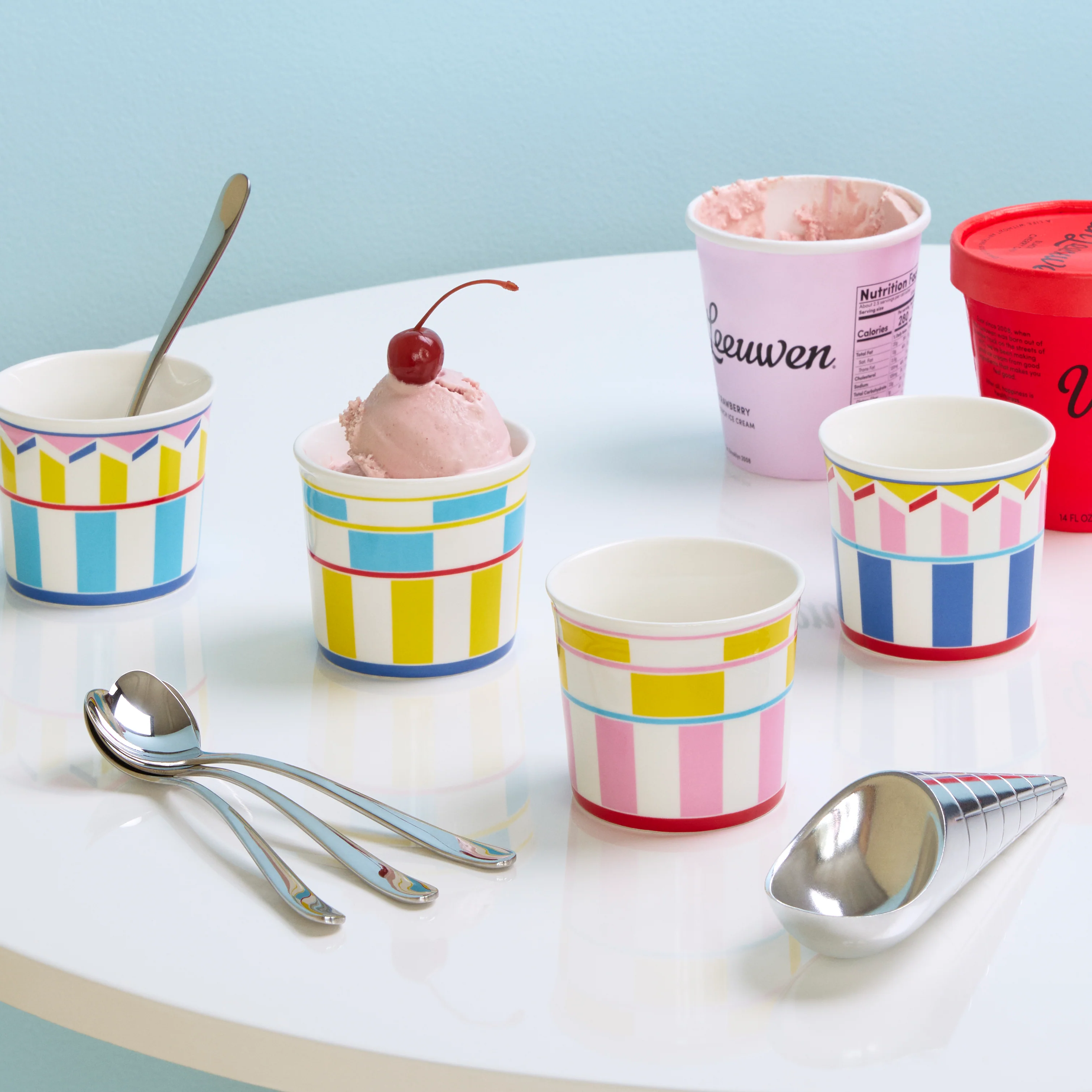 Alessi Big Love Ice Cream Spoons - Set of 4 - Image 3