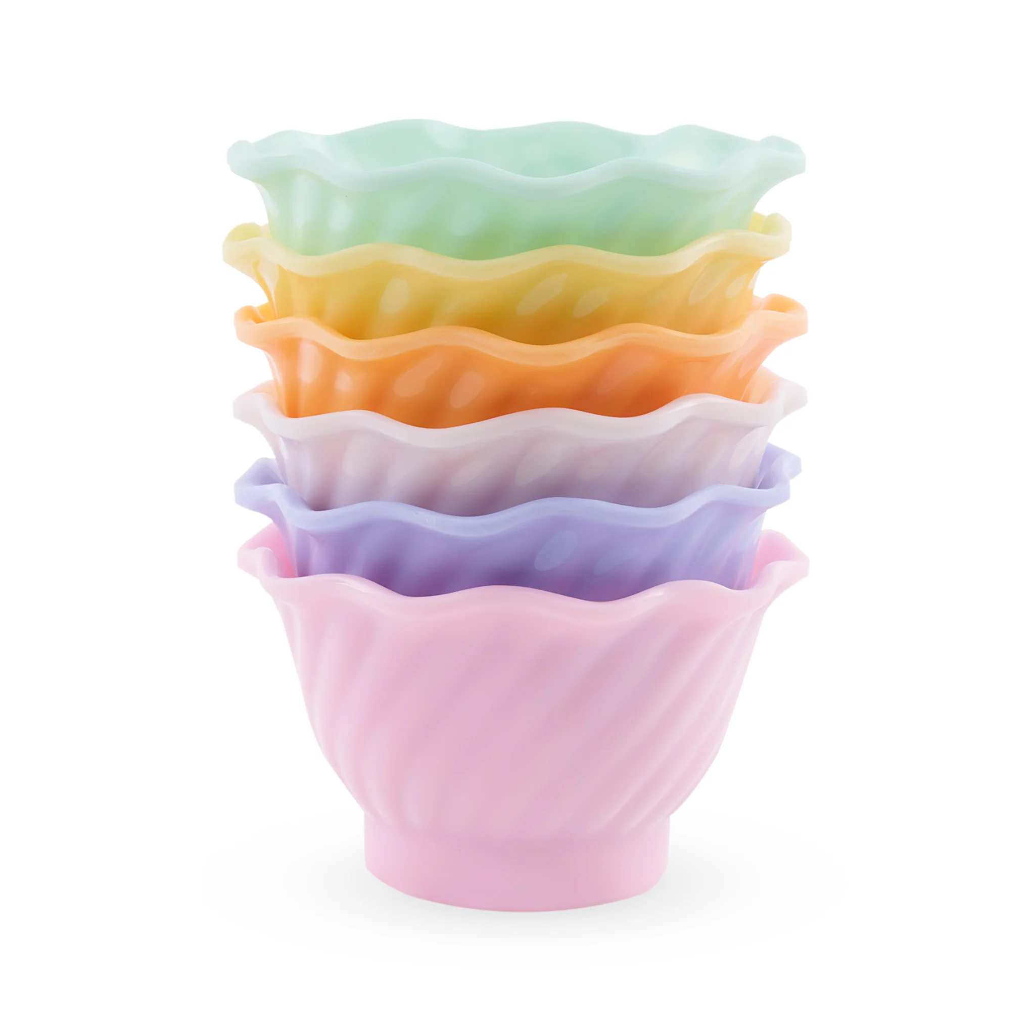 Bloom Ice Cream Bowls - Set of 6 - Image 3