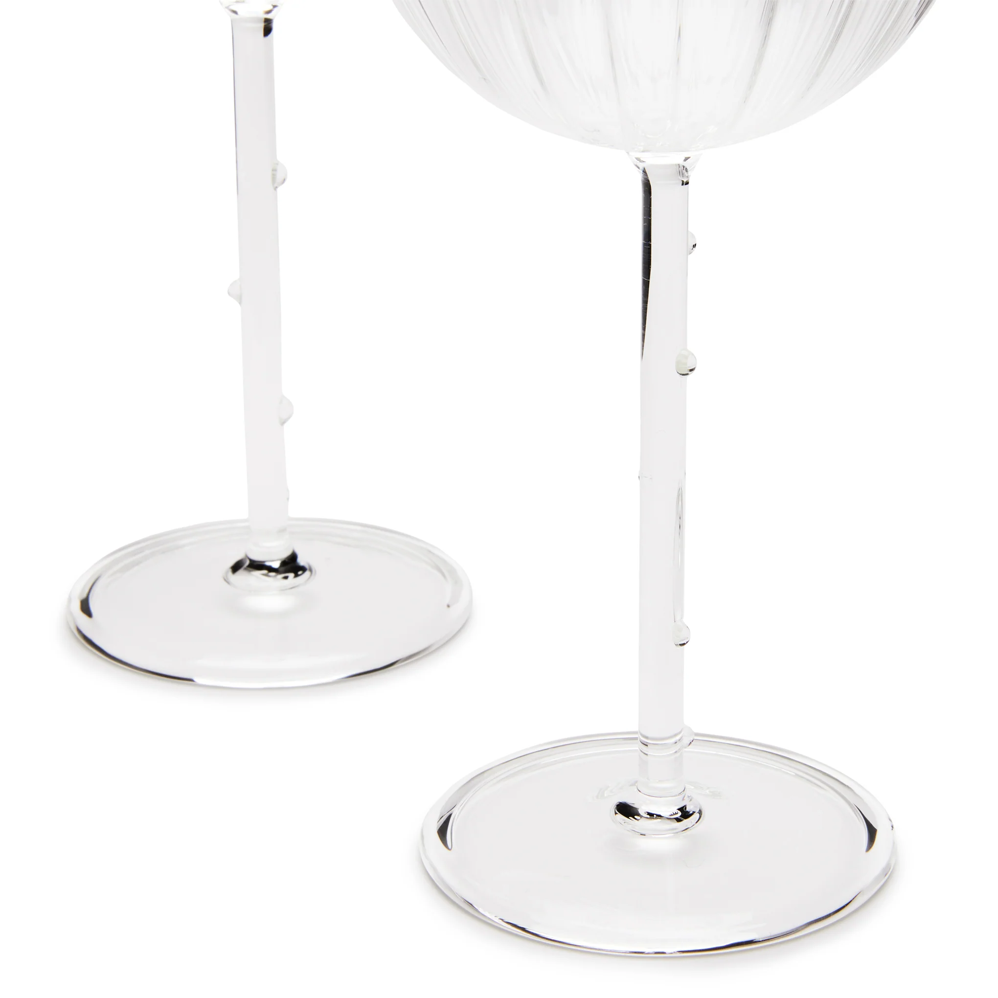 Bouquet Glass Stemware - Set of 4 - Coupe - Image 3