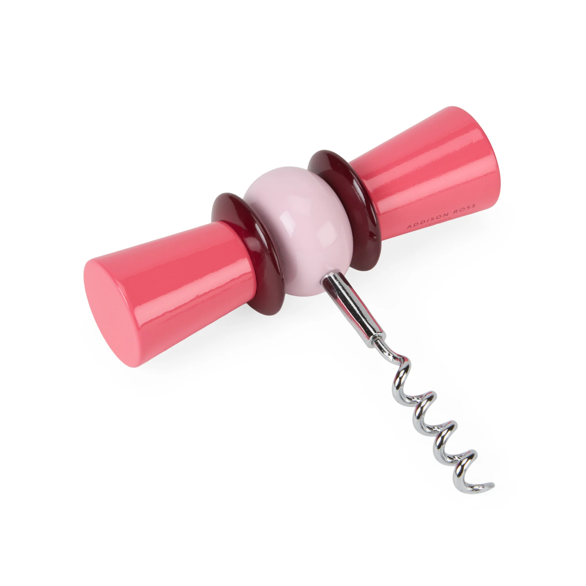 Bow Tie Corkscrew - Pink