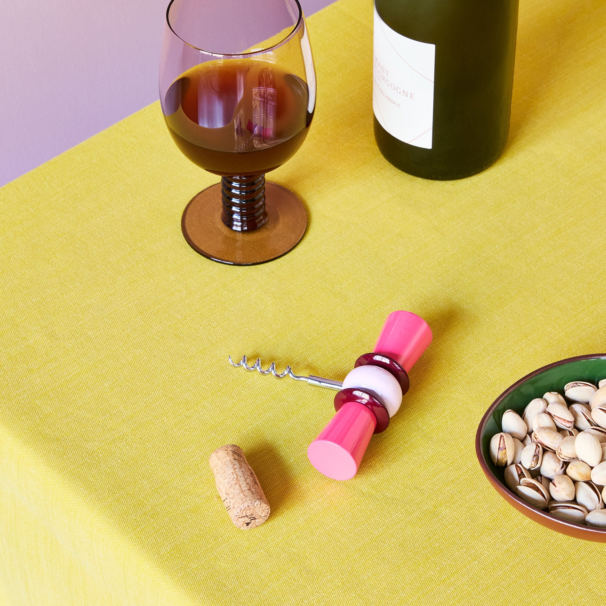 Bow Tie Corkscrew - Pink - Image 2