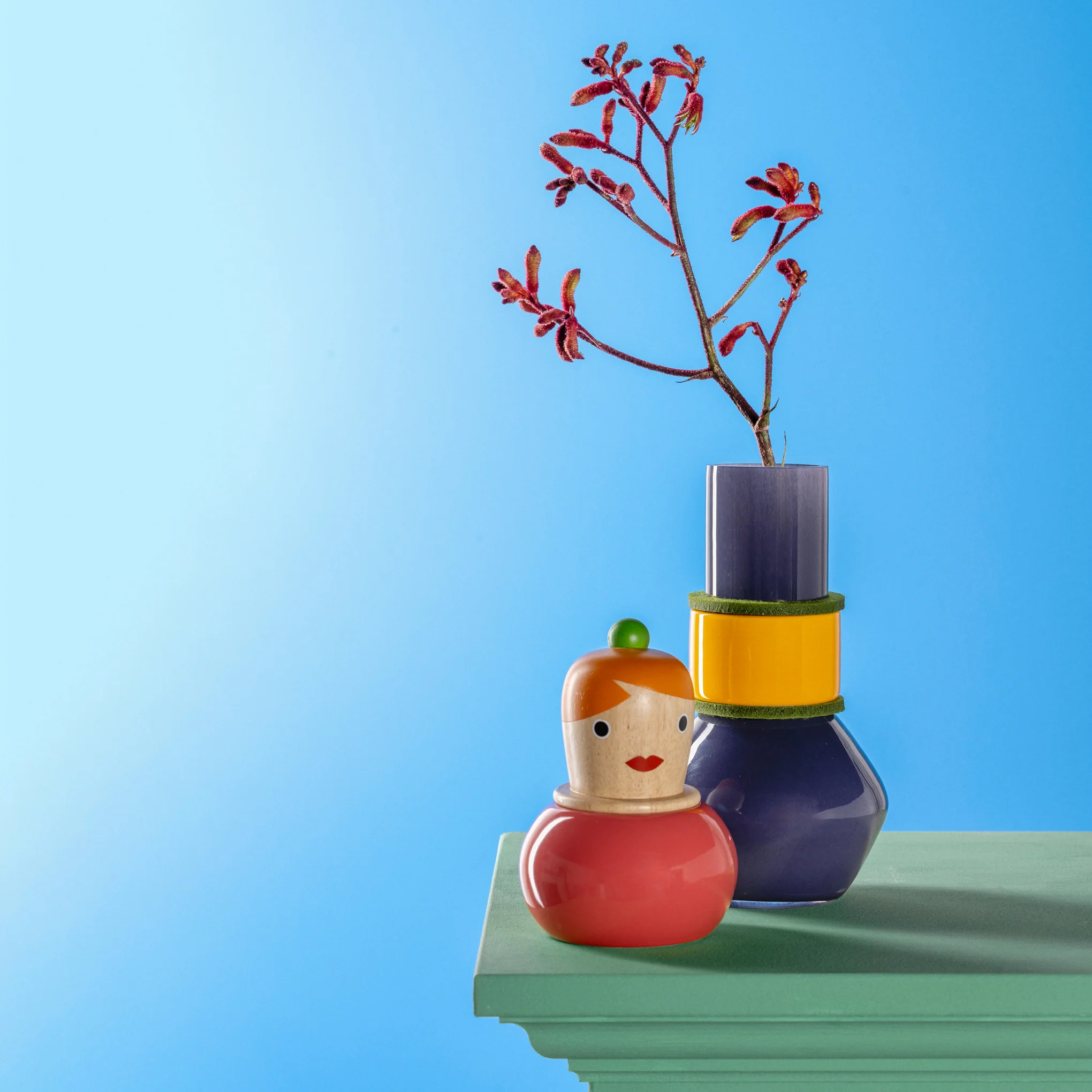 Buoni Amici Glass Character Vase - Simonetta - Image 2