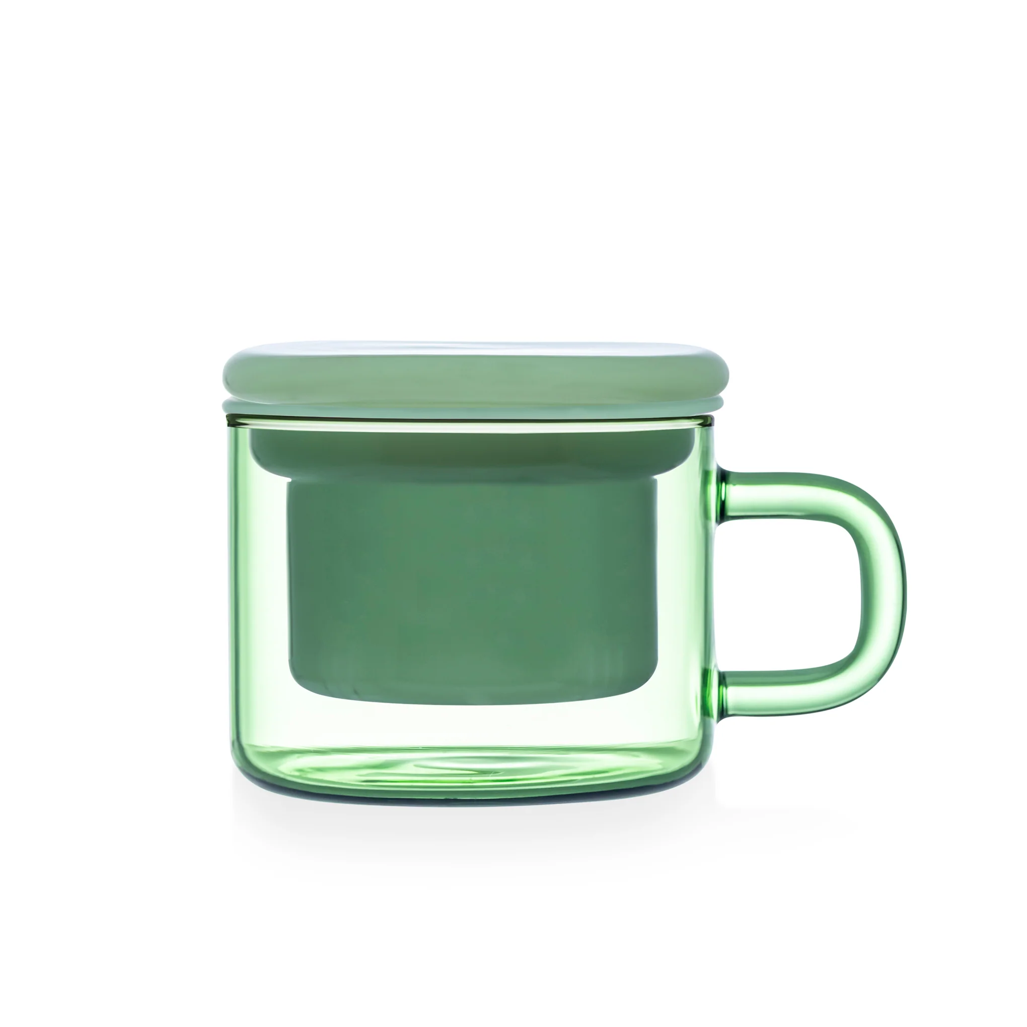Chá for One Glass Brewer & Mug - Avocado