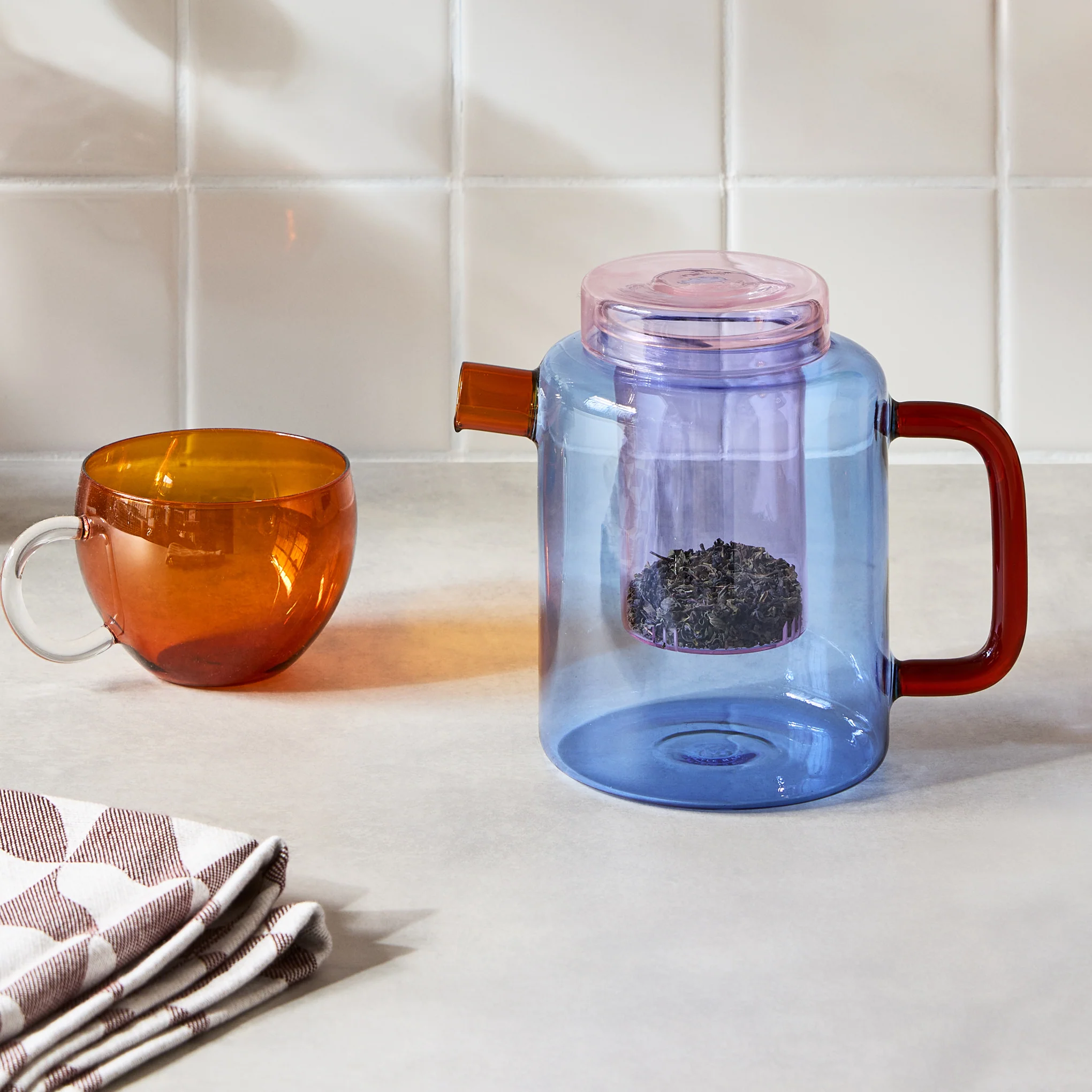 Chá Glass Brewer Teapot - Twilight - Image 5