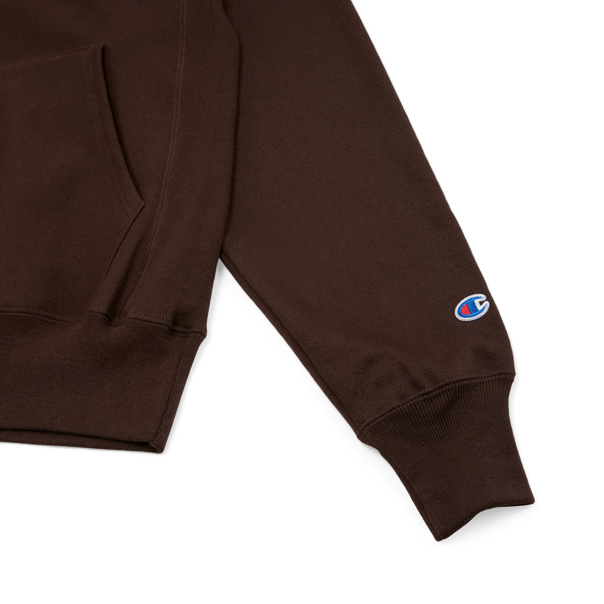 Champion Hoodie - MoMA Edition - Brown/ Blue - Image 4