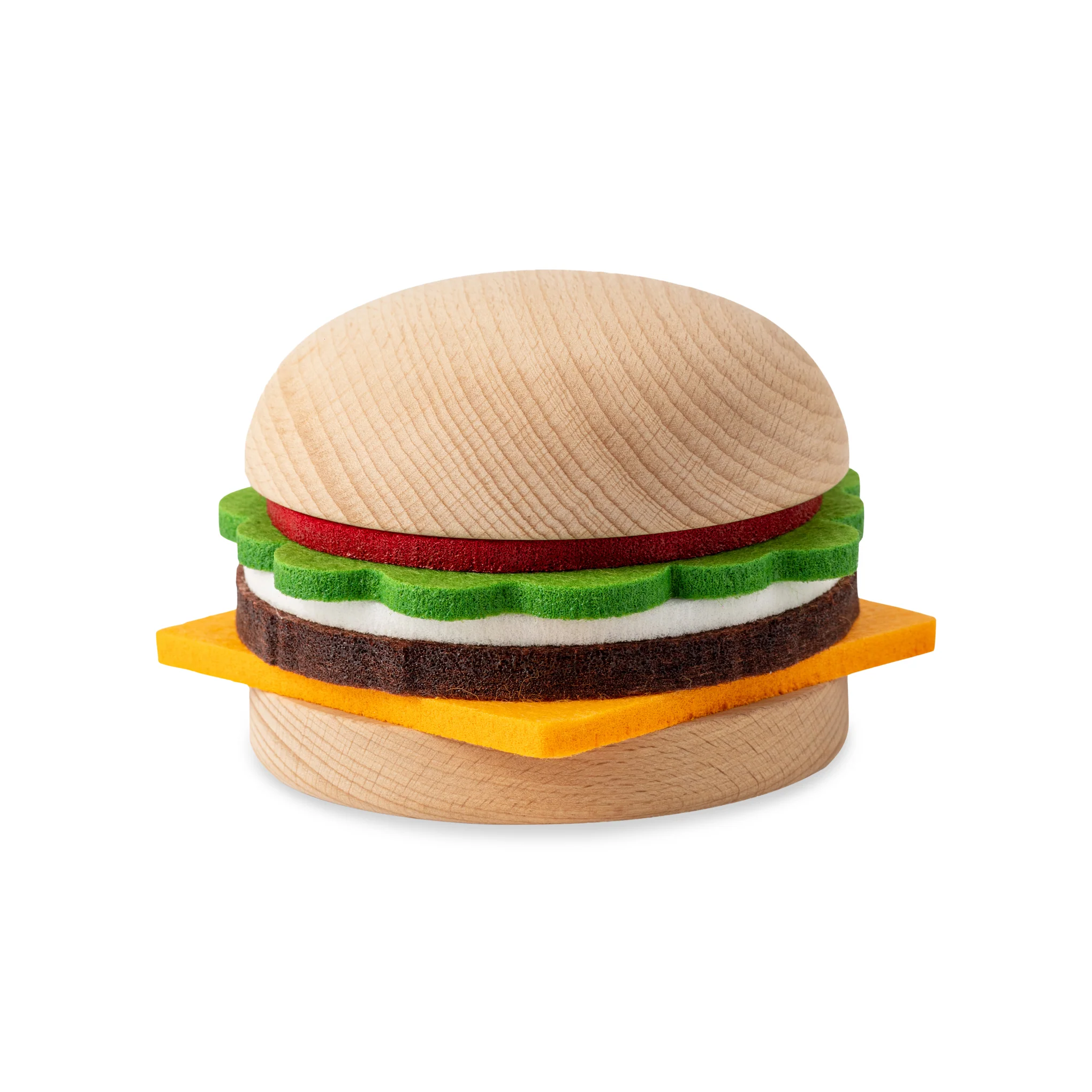Cheeseburger Coasters - Set of 5 - Image 4