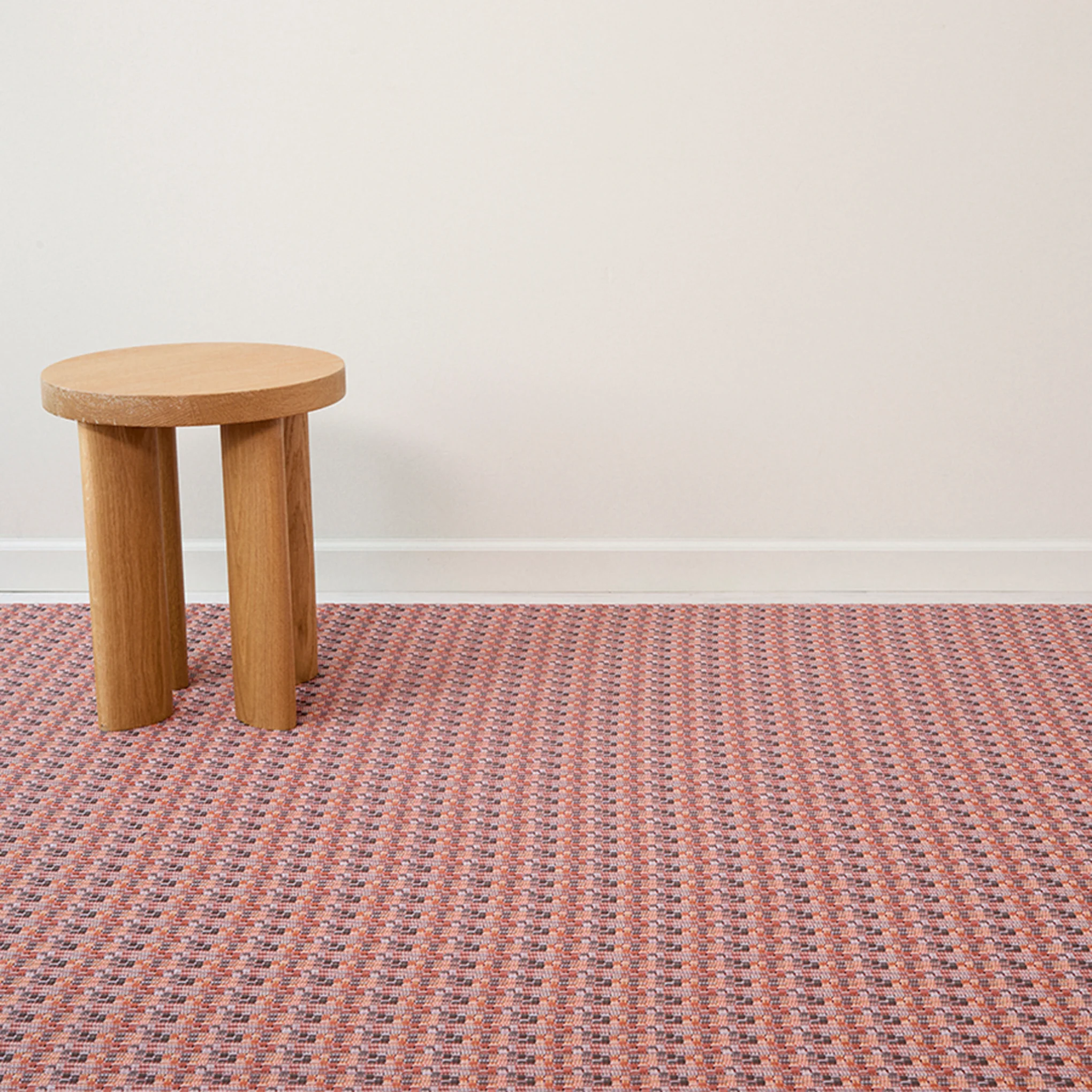 Chilewich Fable Floor Mat in Repurposed Fabric - Sorbet - Image 5