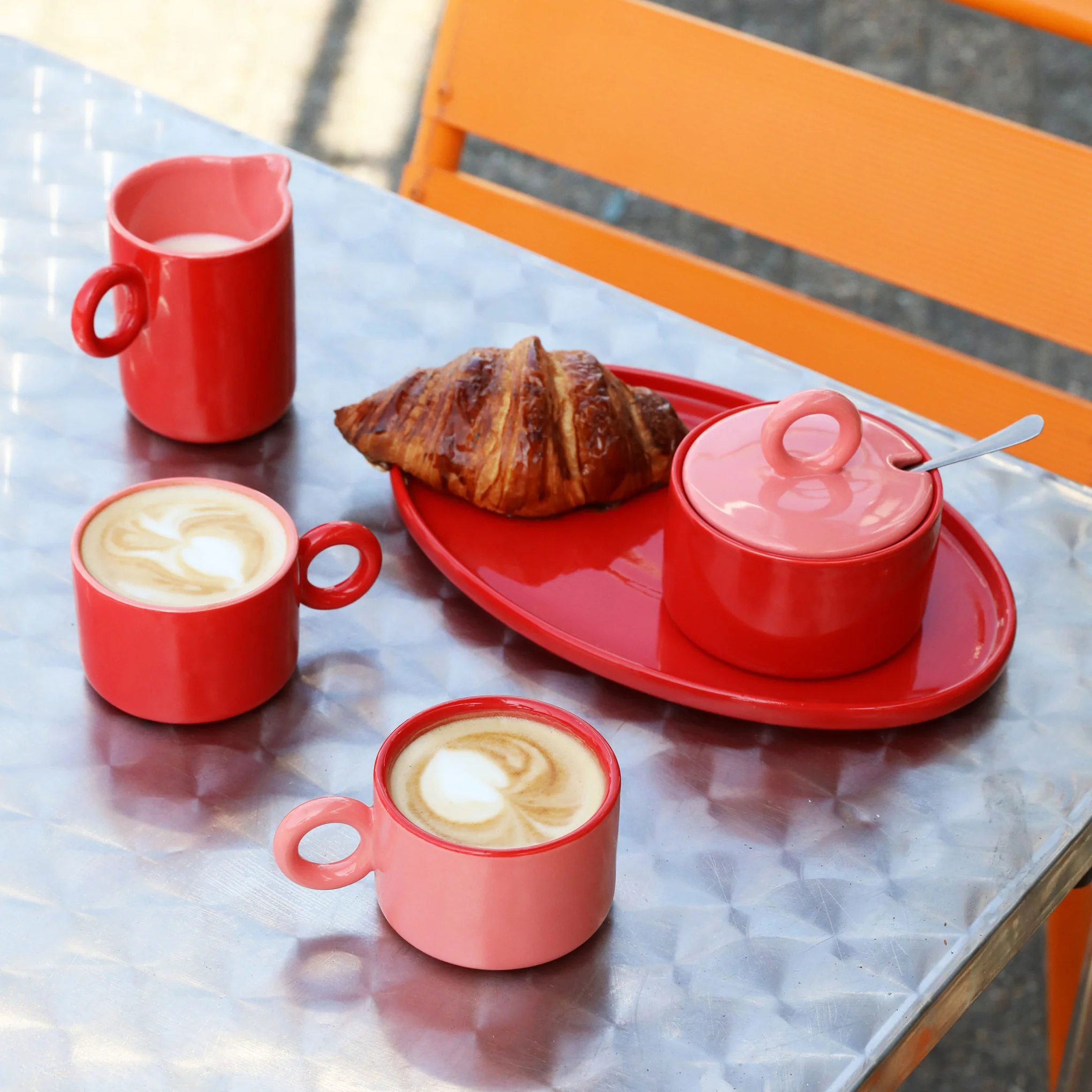 Chiquito Stoneware Coffee Designs - Mug S/2 - Image 2