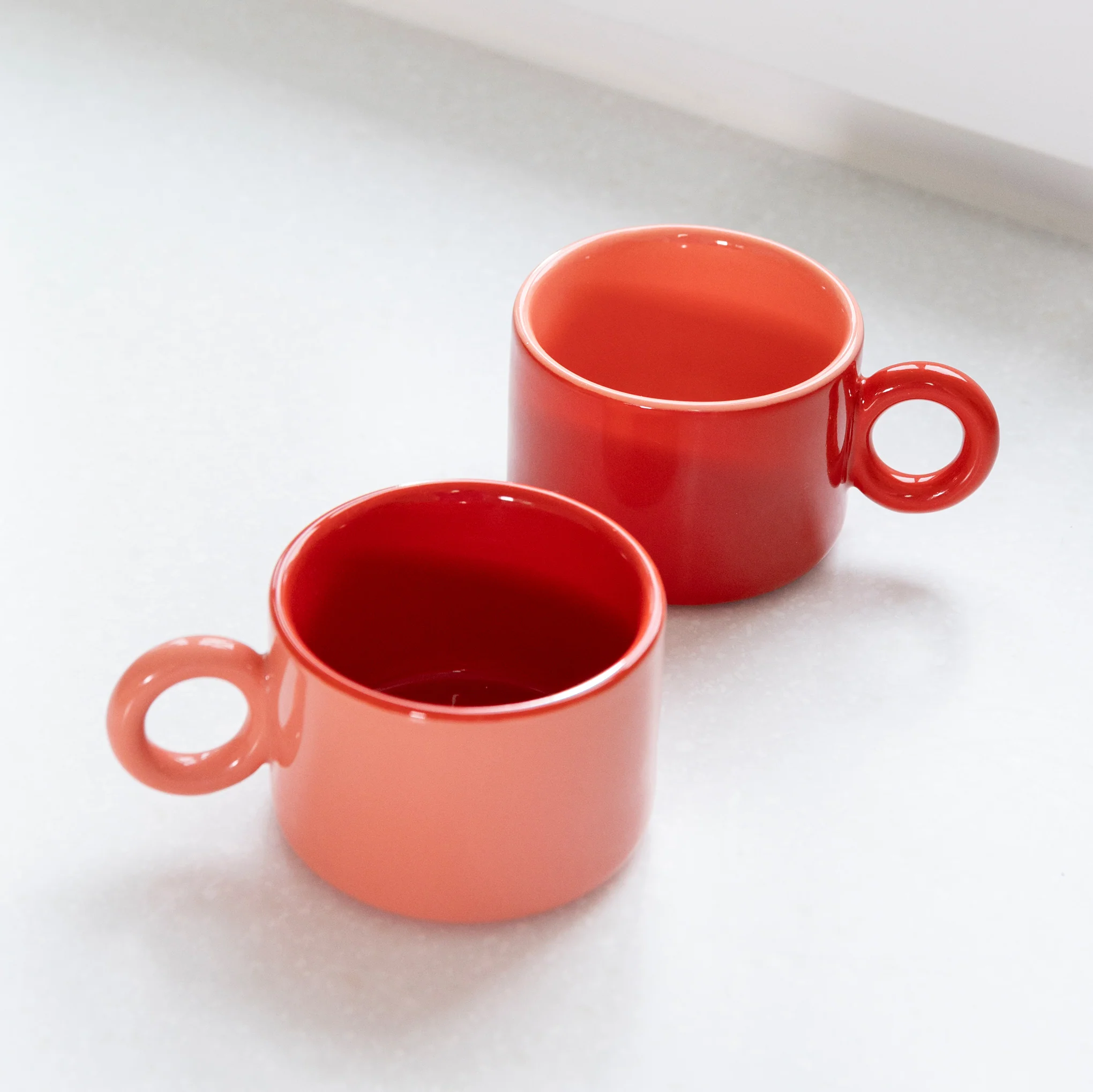 Chiquito Stoneware Coffee Designs - Mug S/2 - Image 4