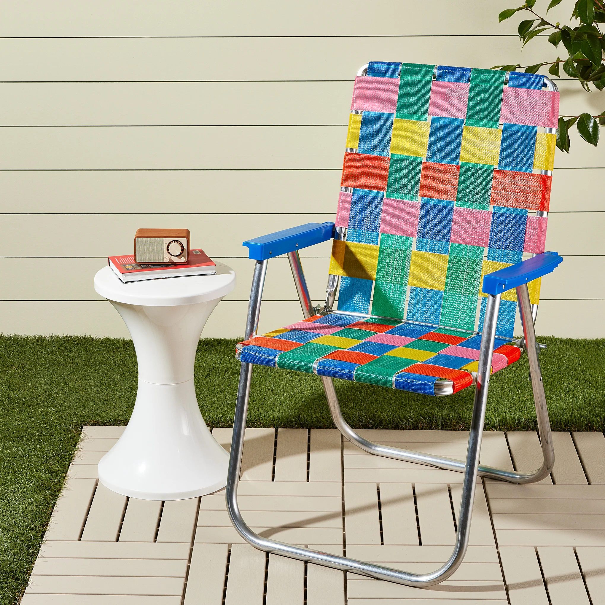 Classic Lawn Chair - Retro Rainbow - Image 3