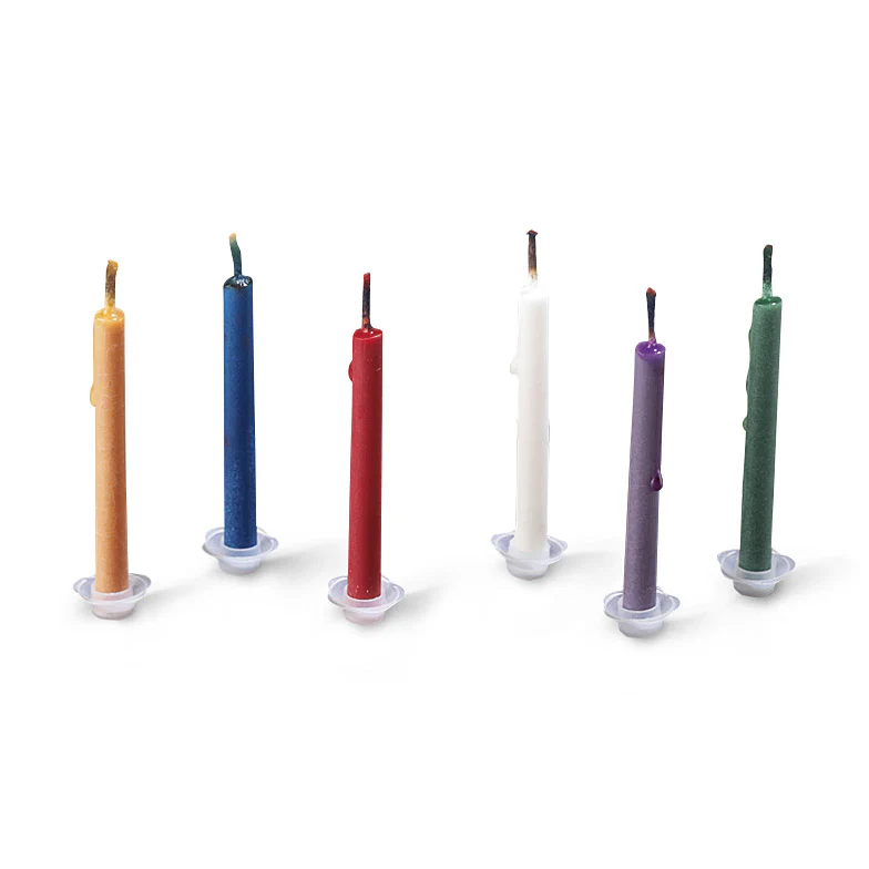 Colored Flame Birthday Candles - Multi
