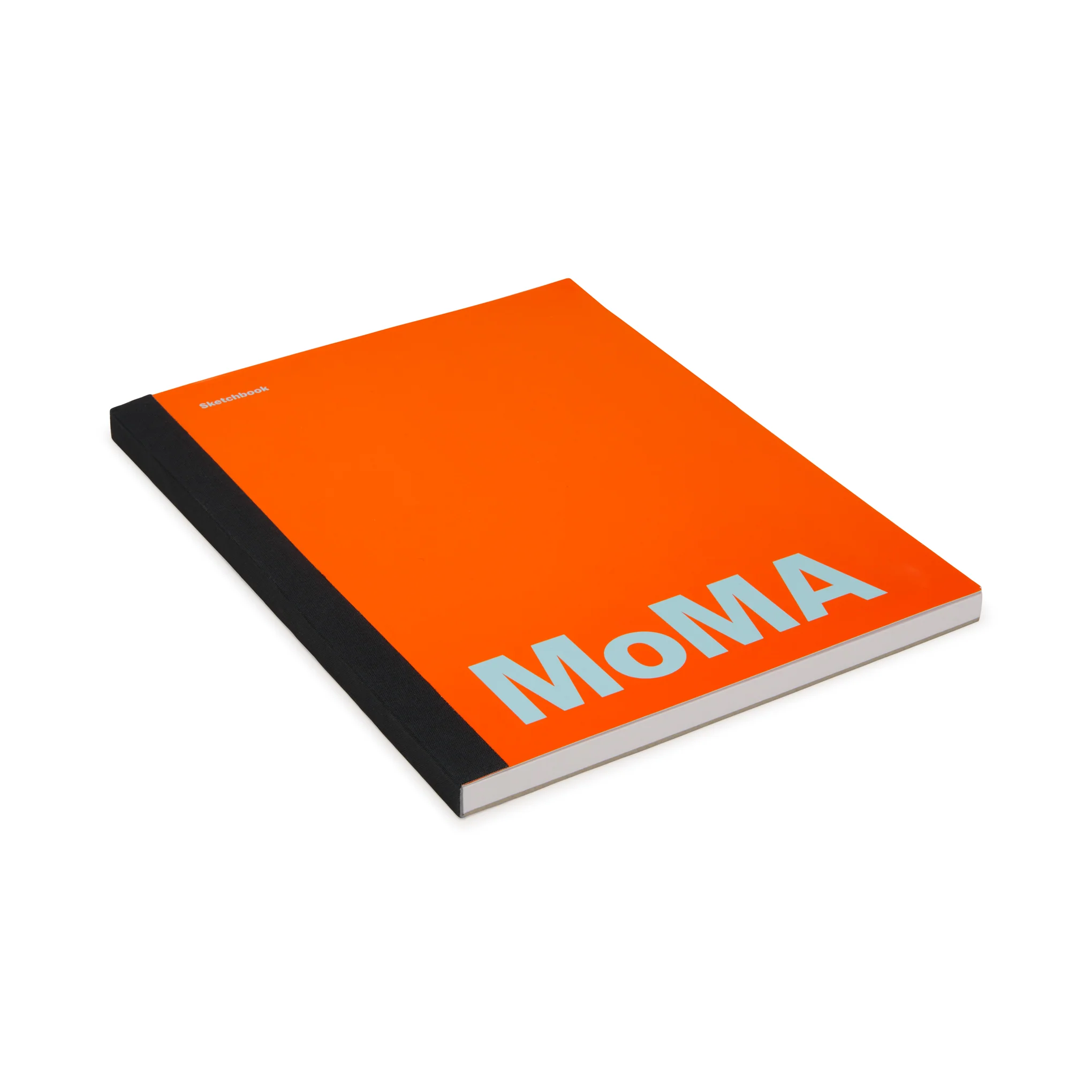 Colorful MoMA Sketchbook - 11 x 8.5" Orange / Aqua - Image 3
