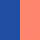 Colorful MoMA Tote Bag - Blue/ Coral - Image 5