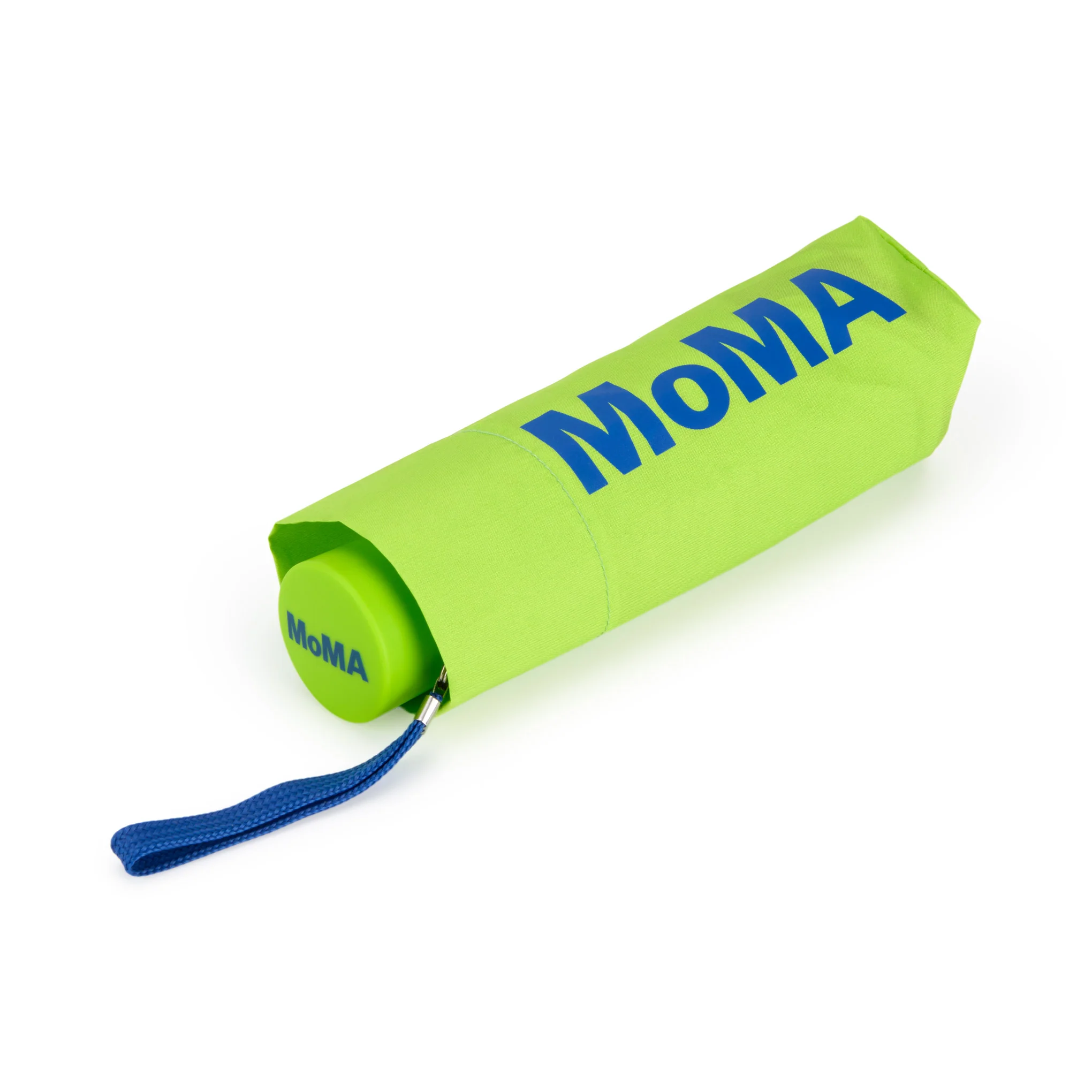 Colorful MoMA Umbrella - Green/ Navy - Image 4