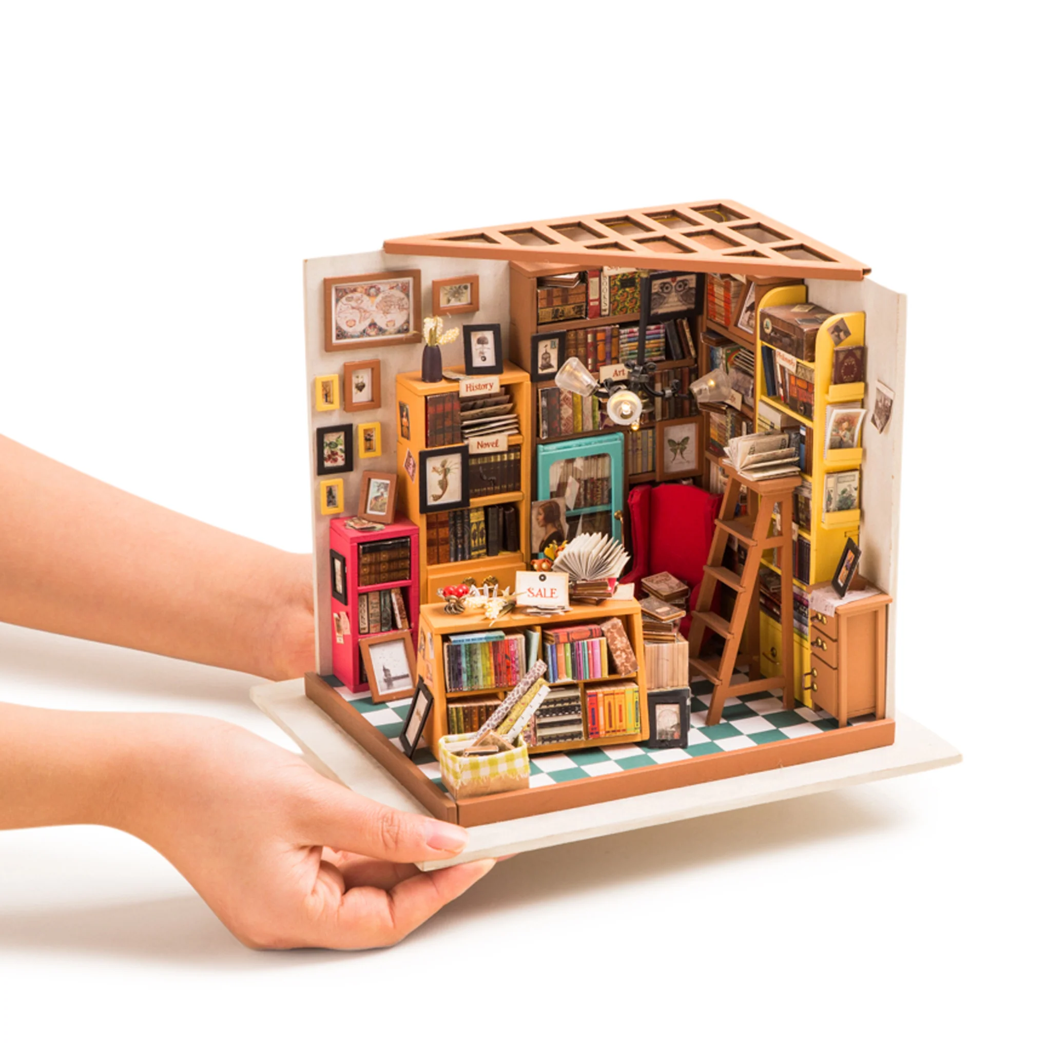 Rolife DIY Miniature Kit - Library - Image 6