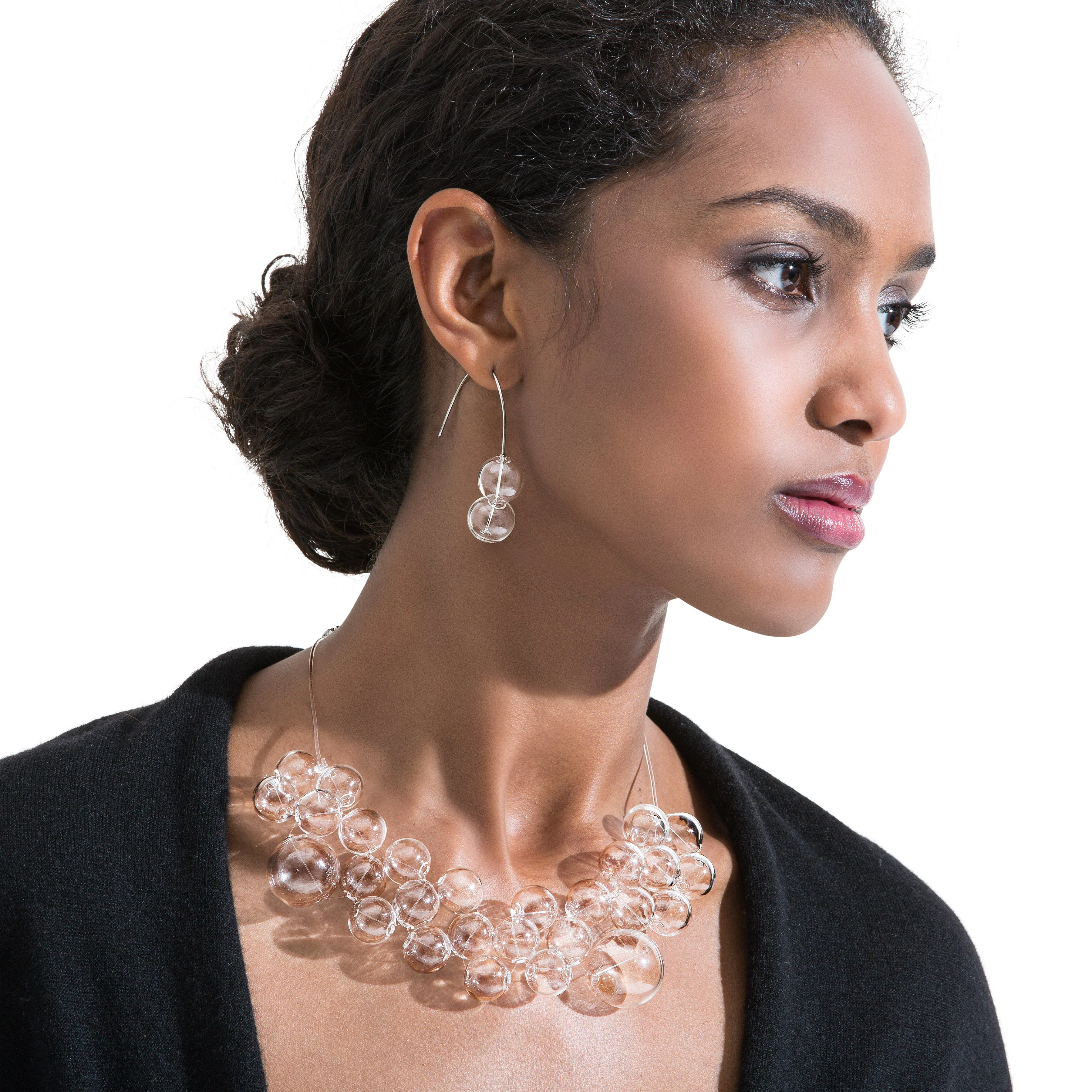 Dual Bubble Earrings - Image 2