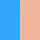 Dual-Sided Recycled Leather Placemat - Blue/ Light Pink - Image 13