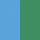 Dusen Dusen Cotton Striped Beanie - Blue/ Green - Image 5