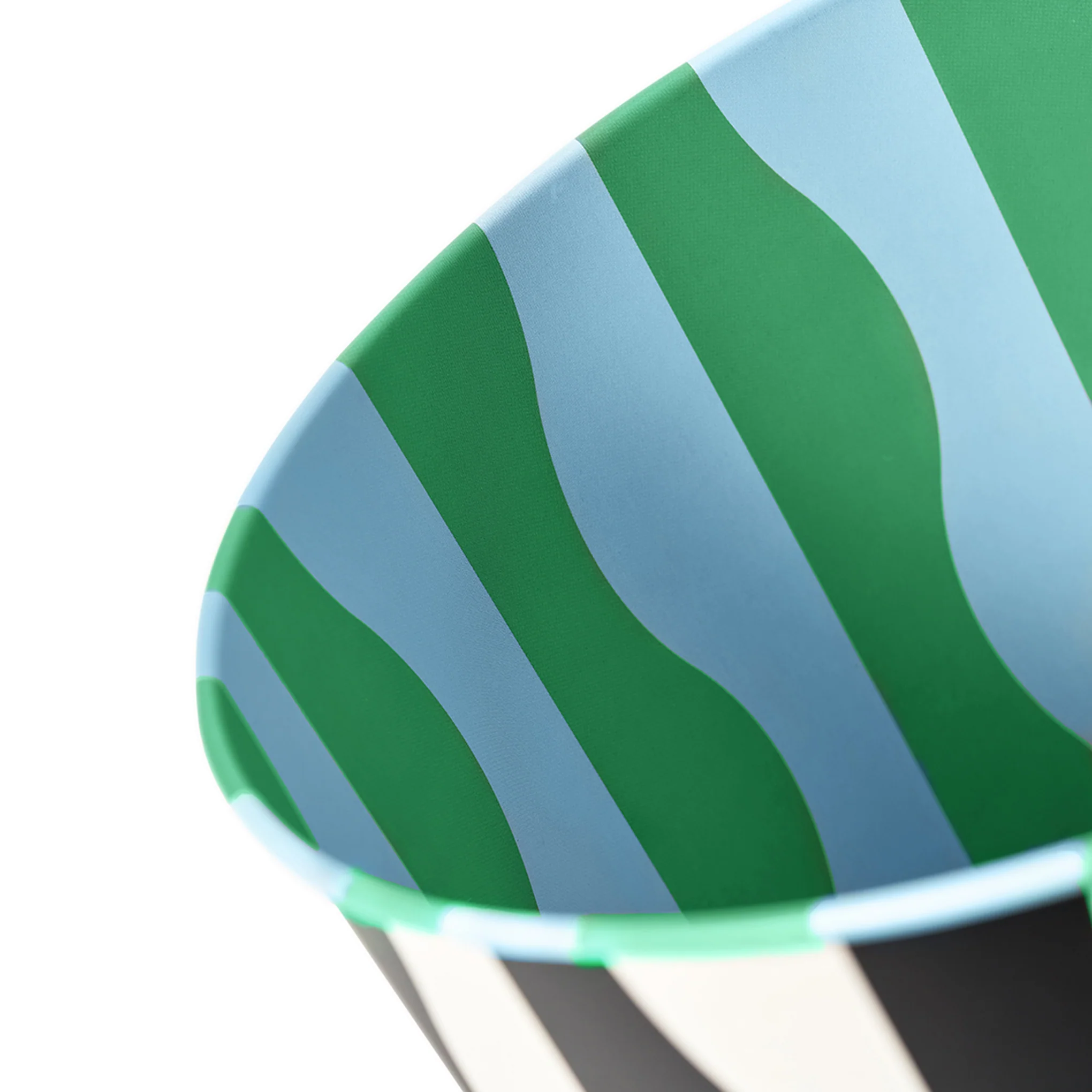 Dusen Dusen Pattern Waste Bin - River - Image 3