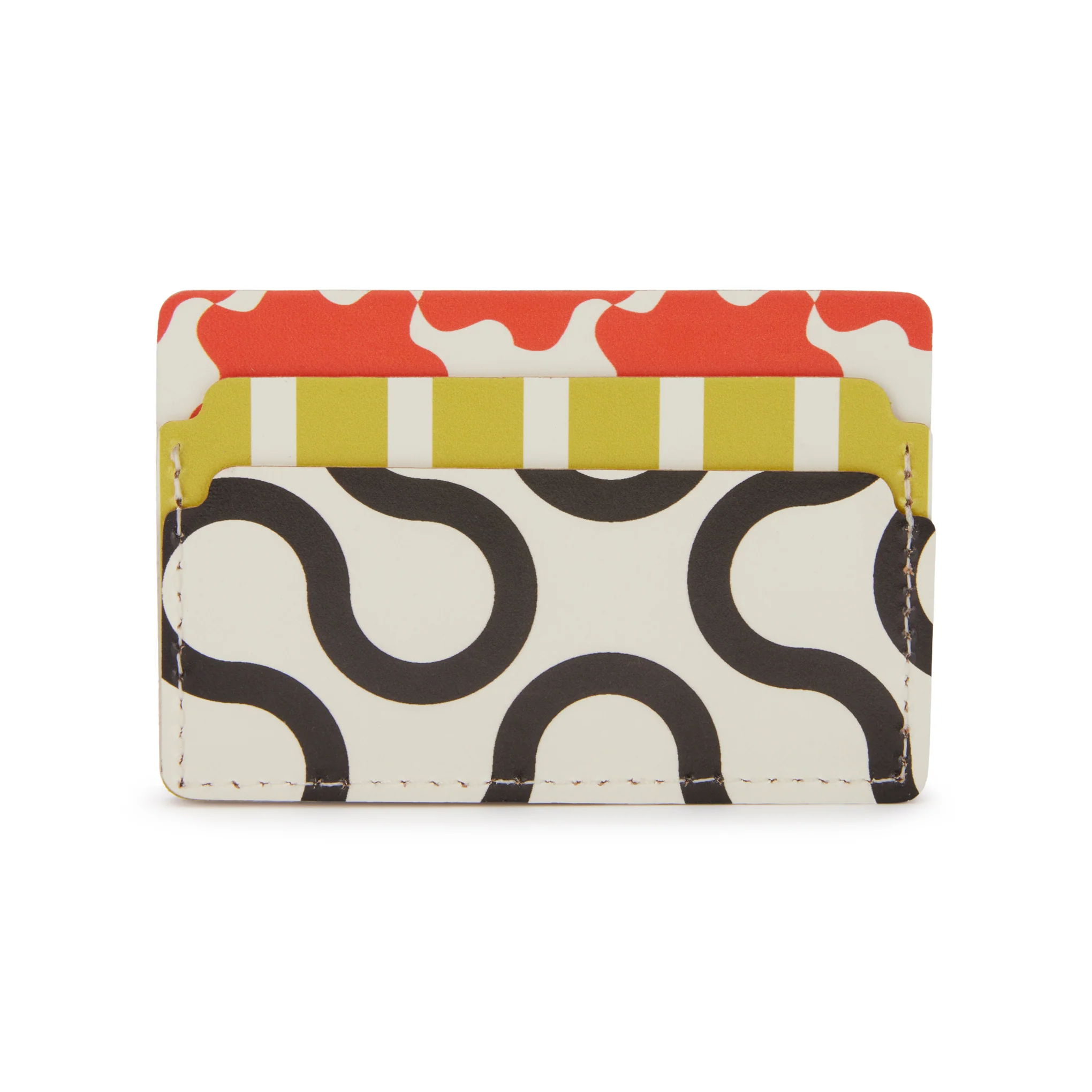 Dusen Dusen Recycled Leather Card Holder - Arc - Image 3