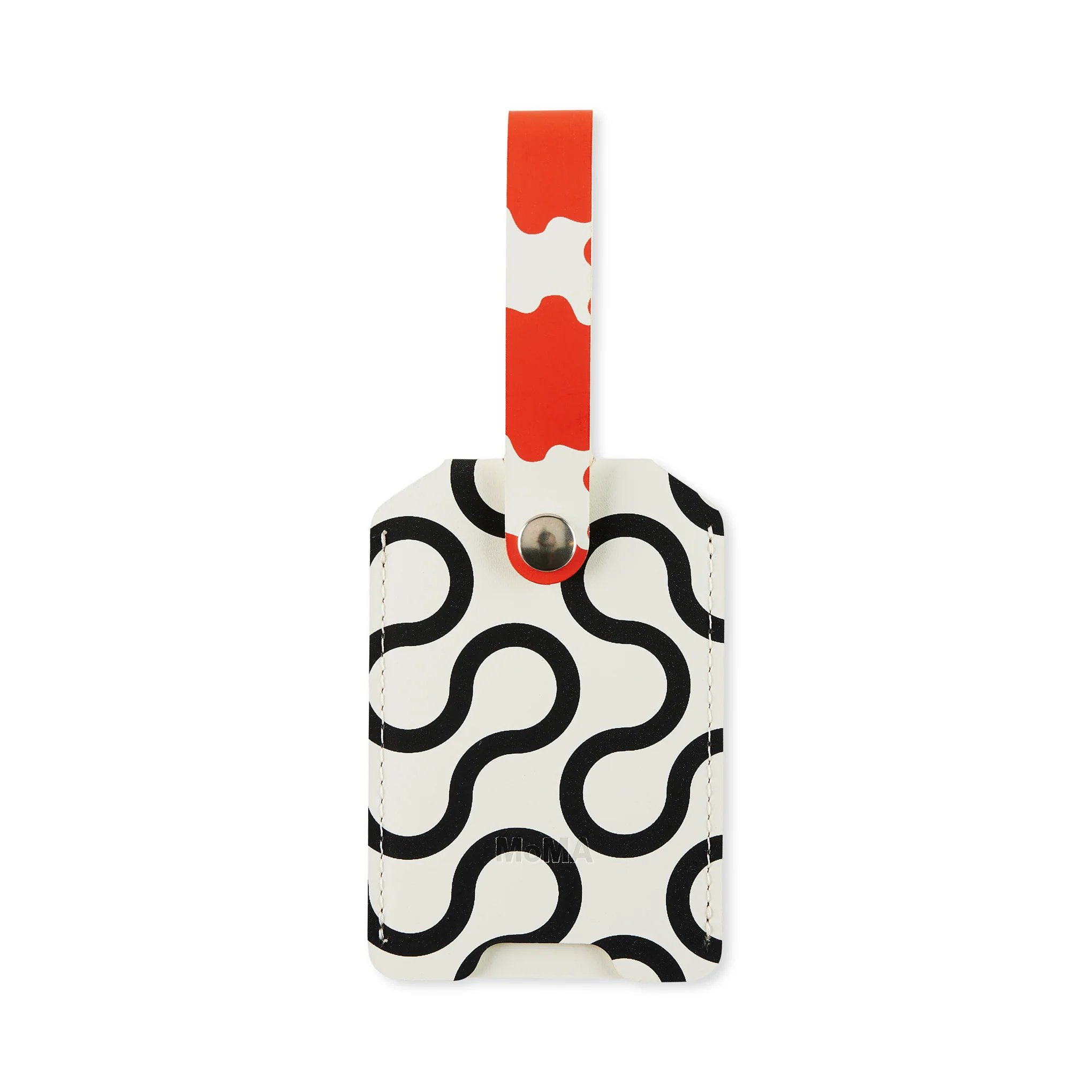Dusen Dusen Recycled Leather Luggage Tag - Arc