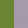 Dusen Dusen Striped Bathrobe - Green/ Lavender - Image 5