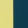 Dusen Dusen Striped Canister - Yellow/ Blue - Image 8