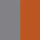 Dusen Dusen Striped Terry Slippers - Orange/ Slate Gray - Image 7